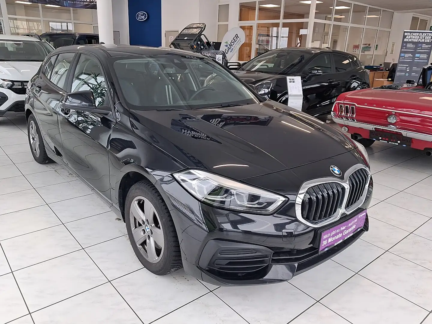 BMW 118 d Schwarz - 1