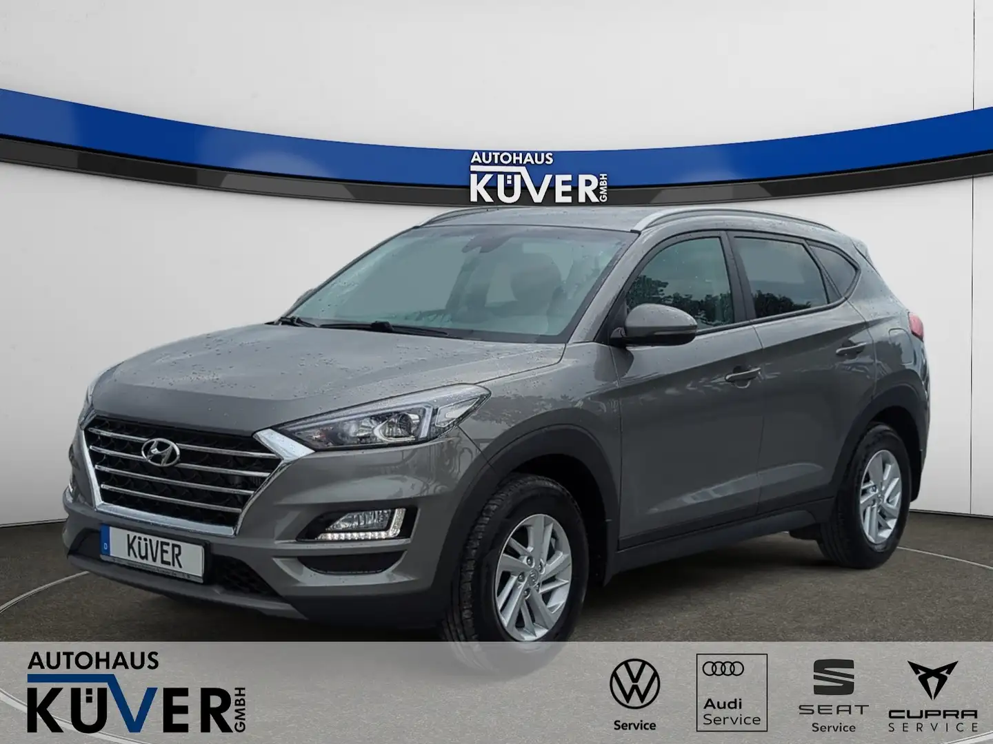 Hyundai TUCSON Trend 1,6 CRDi DCT Shzg+LED+Einparkh+17´´ Gris - 1