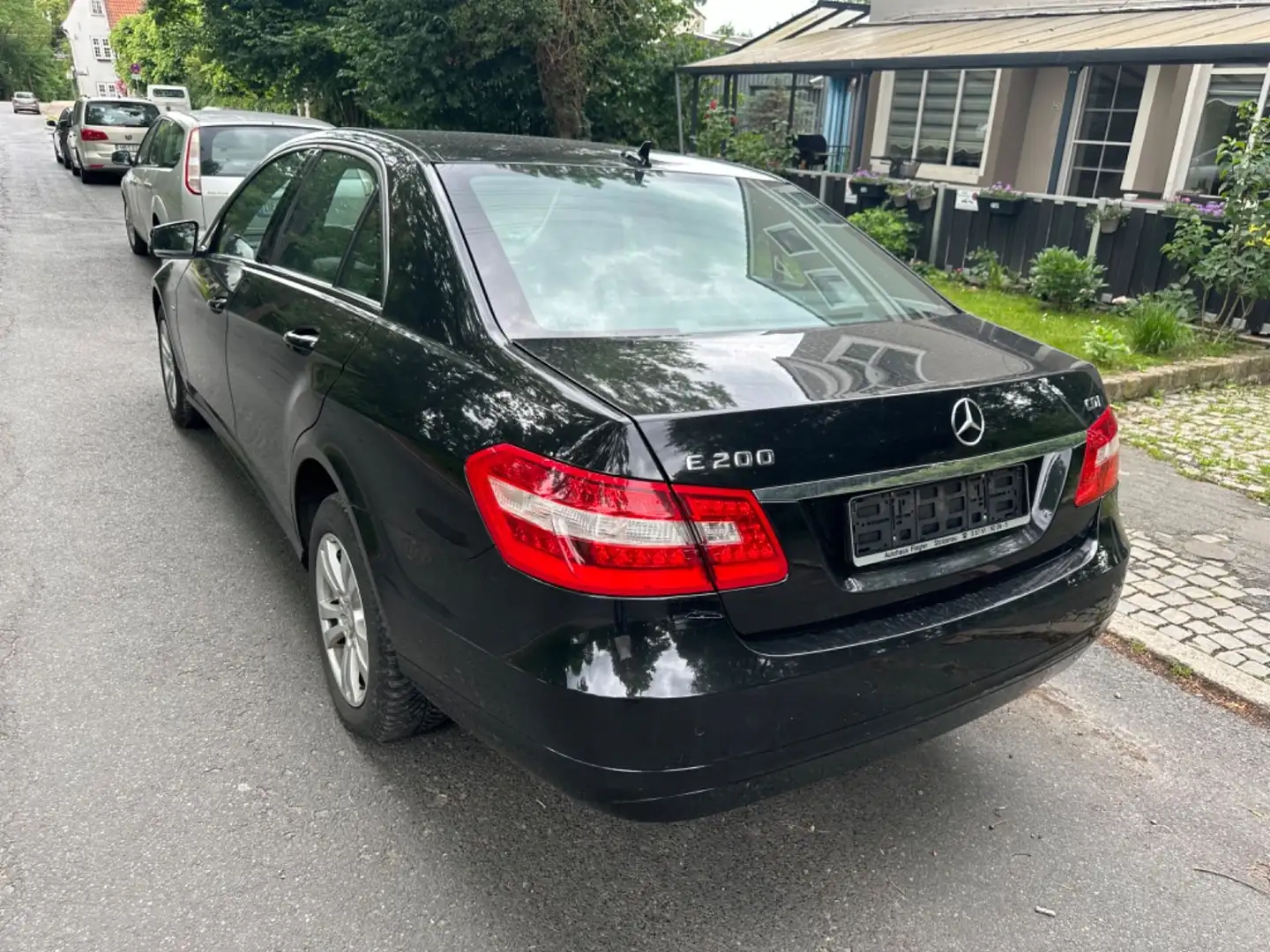 Mercedes-Benz E 200 Klasse Lim. E 200 CDI/euro5/autom/kein Taxi/tüv Noir - 2