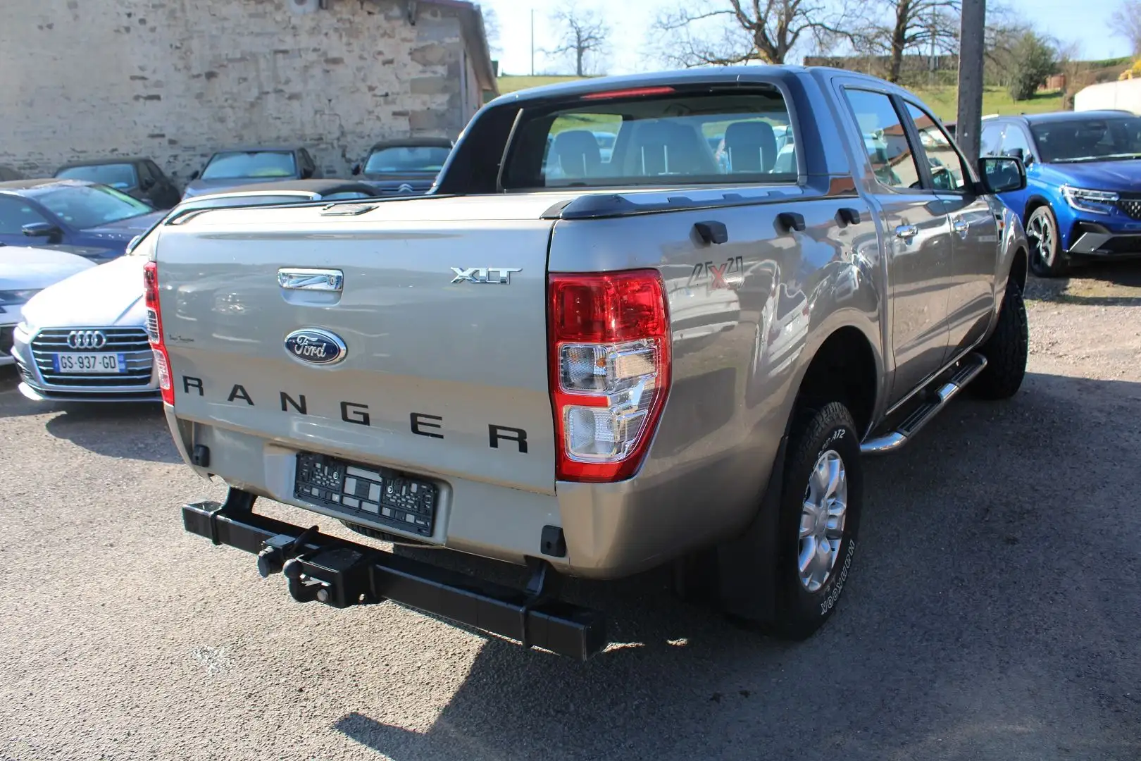Ford Ranger 2L2 DIESEL 150 4X4 PICK-UP 5 PLACES ABS RÉGULATEUR Gris - 2