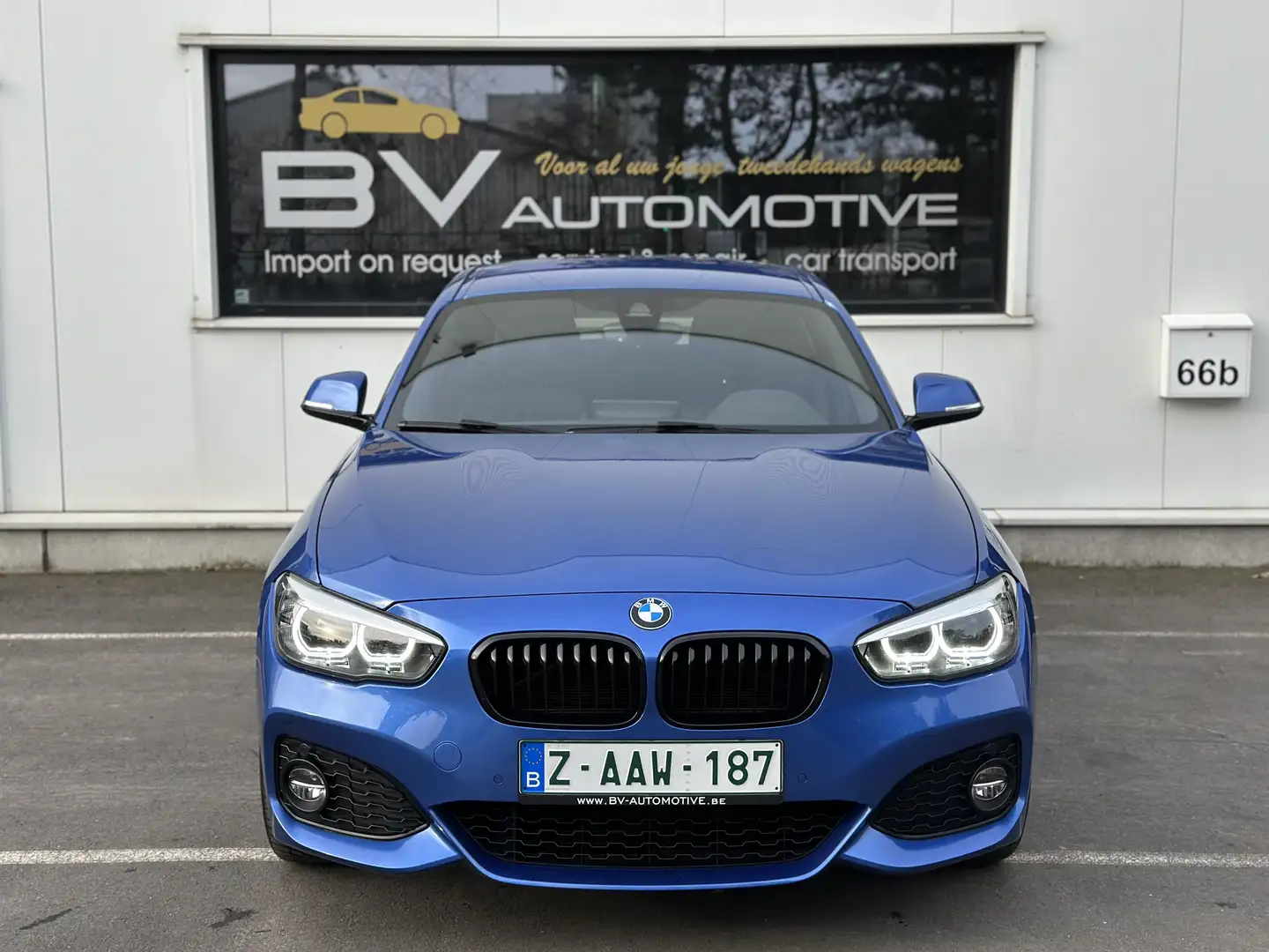 BMW 120 Sport Automaat 2019 - F1 Paddle -  LED - LEDER Bleu - 1