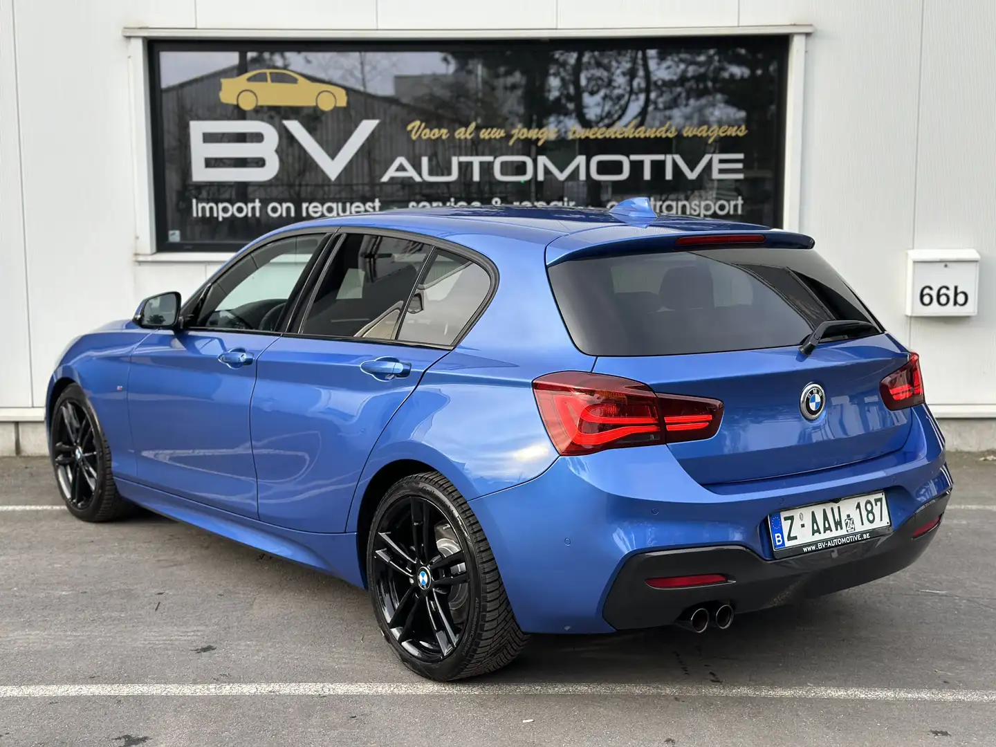 BMW 120 Sport Automaat 2019 - F1 Paddle -  LED - LEDER Bleu - 2