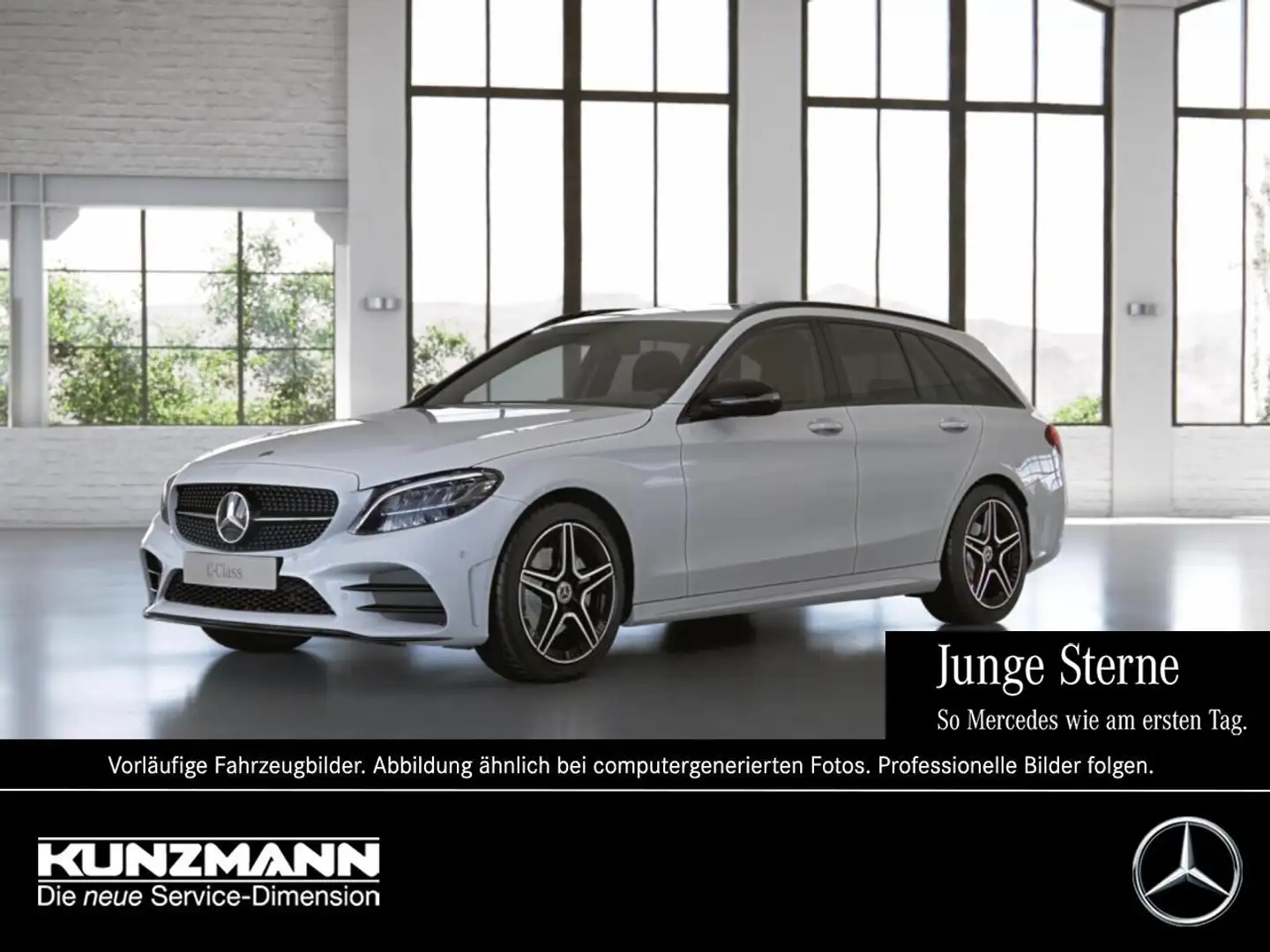 Mercedes-Benz C 220 d 4M T AMG Night Comand LED Kamera Blanco - 1