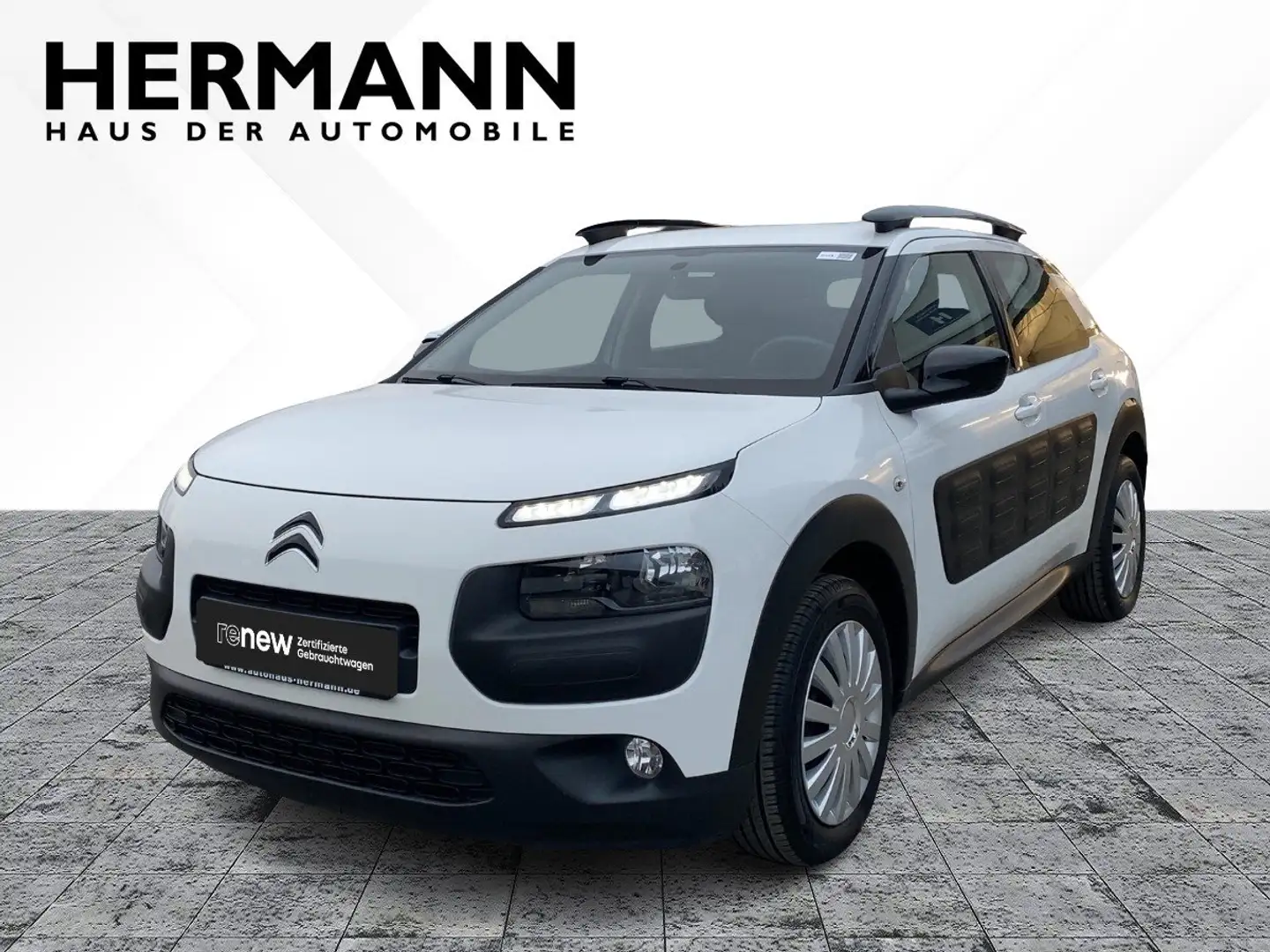Citroen C4 Cactus 1.2 VTi / PureTech 82 Feel CAM*LED*SHZ Weiß - 1