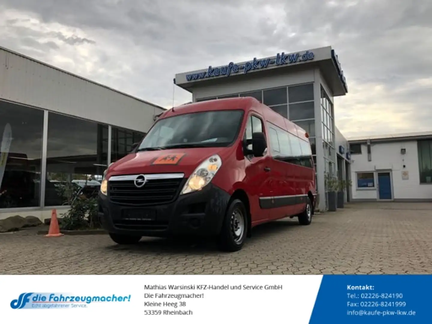 Opel Movano 8036 Roşu - 1