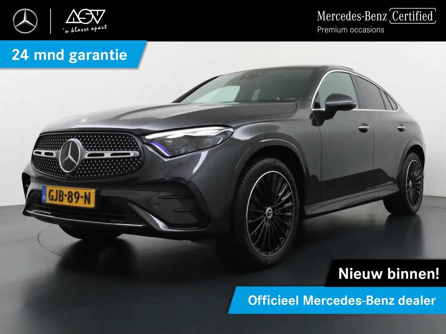 Mercedes-Benz GLC 300 Coupé 300e 4MATIC AMG Line Techniekpakket, Burmest Grigio - 1
