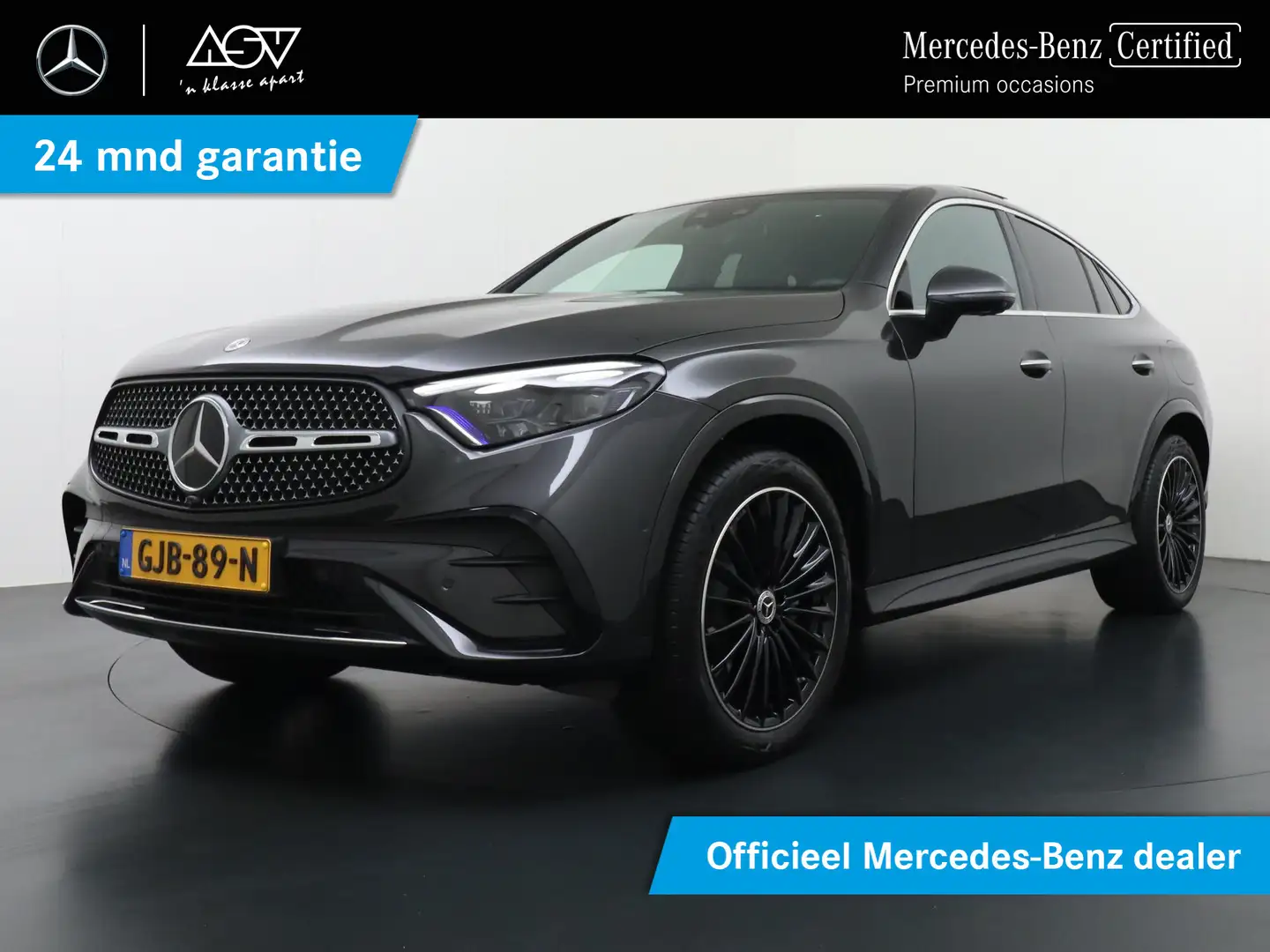 Mercedes-Benz GLC 300 Coupé 300e 4MATIC AMG Line Techniekpakket, Burmest Gris - 1