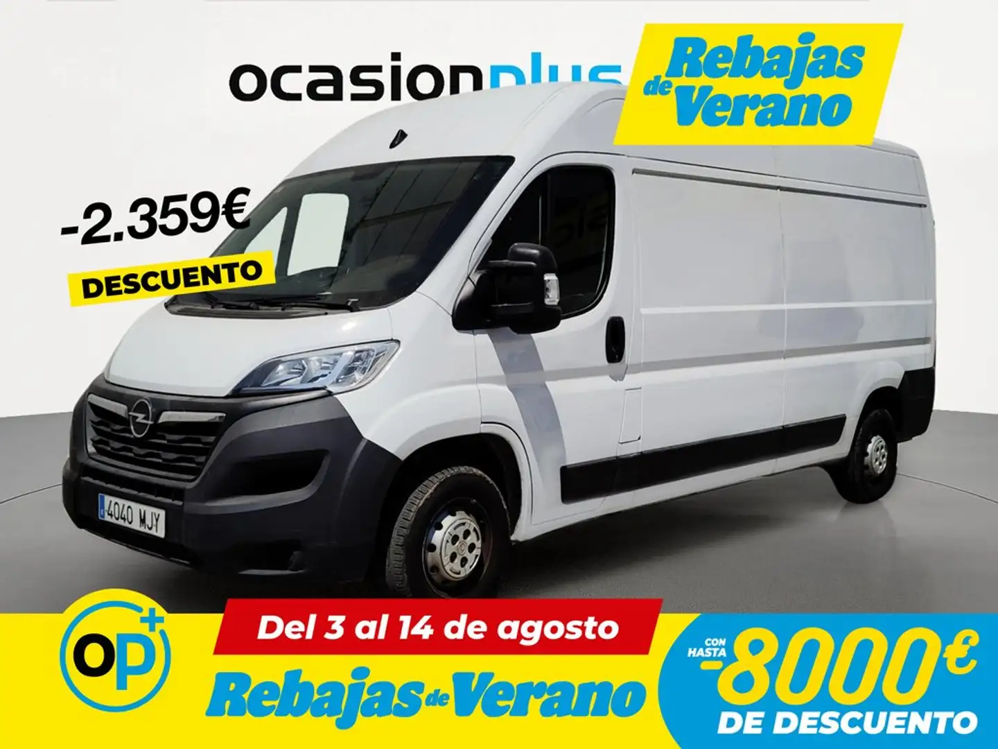 Opel Movano Fg. 2.2 BlueHDI Base 140 L3H2 3500 Blanco - 1