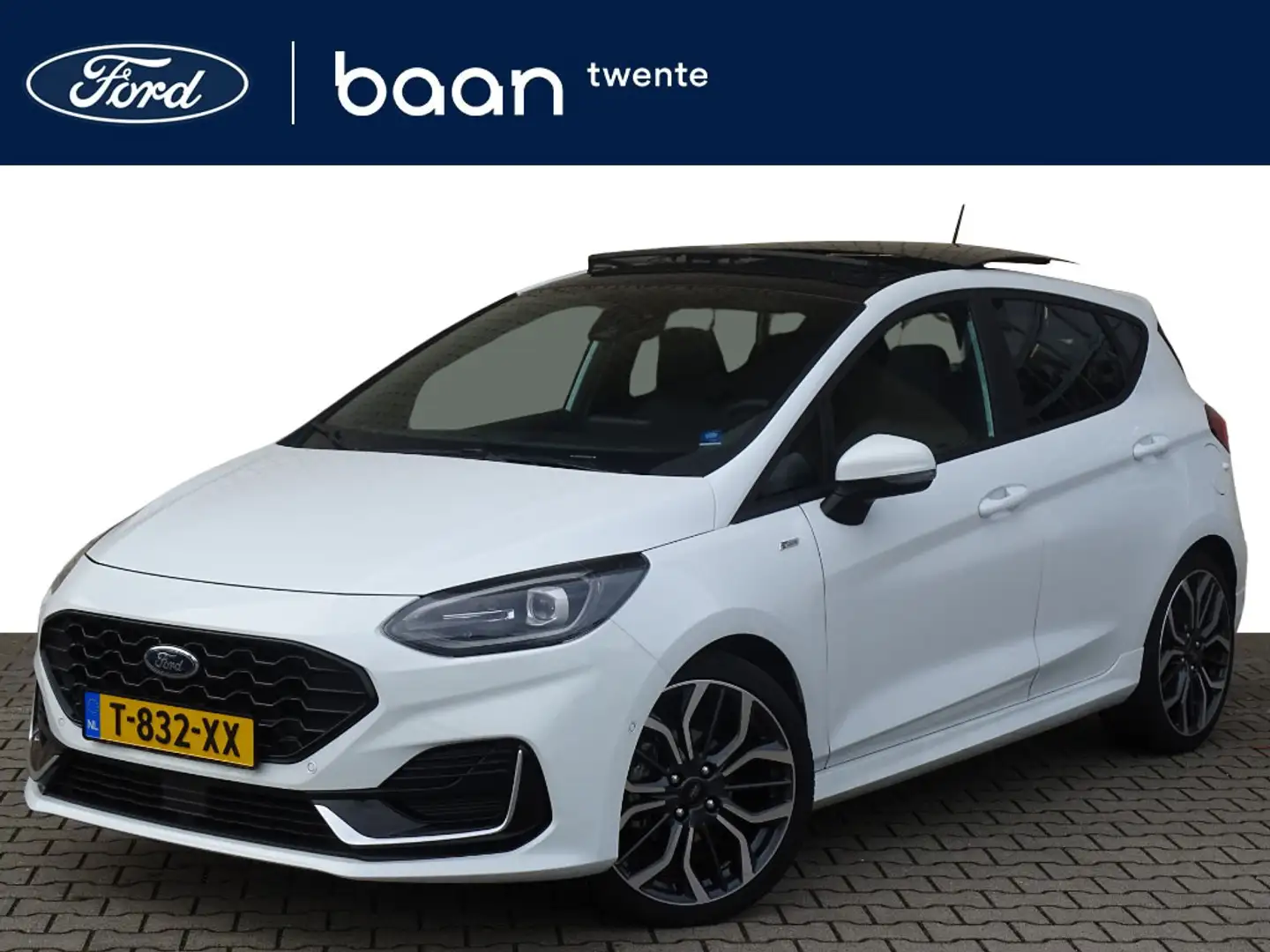 Ford Fiesta 1.0 Turbo 155pk ST-Line Vignale Full Options! pano Blanco - 1