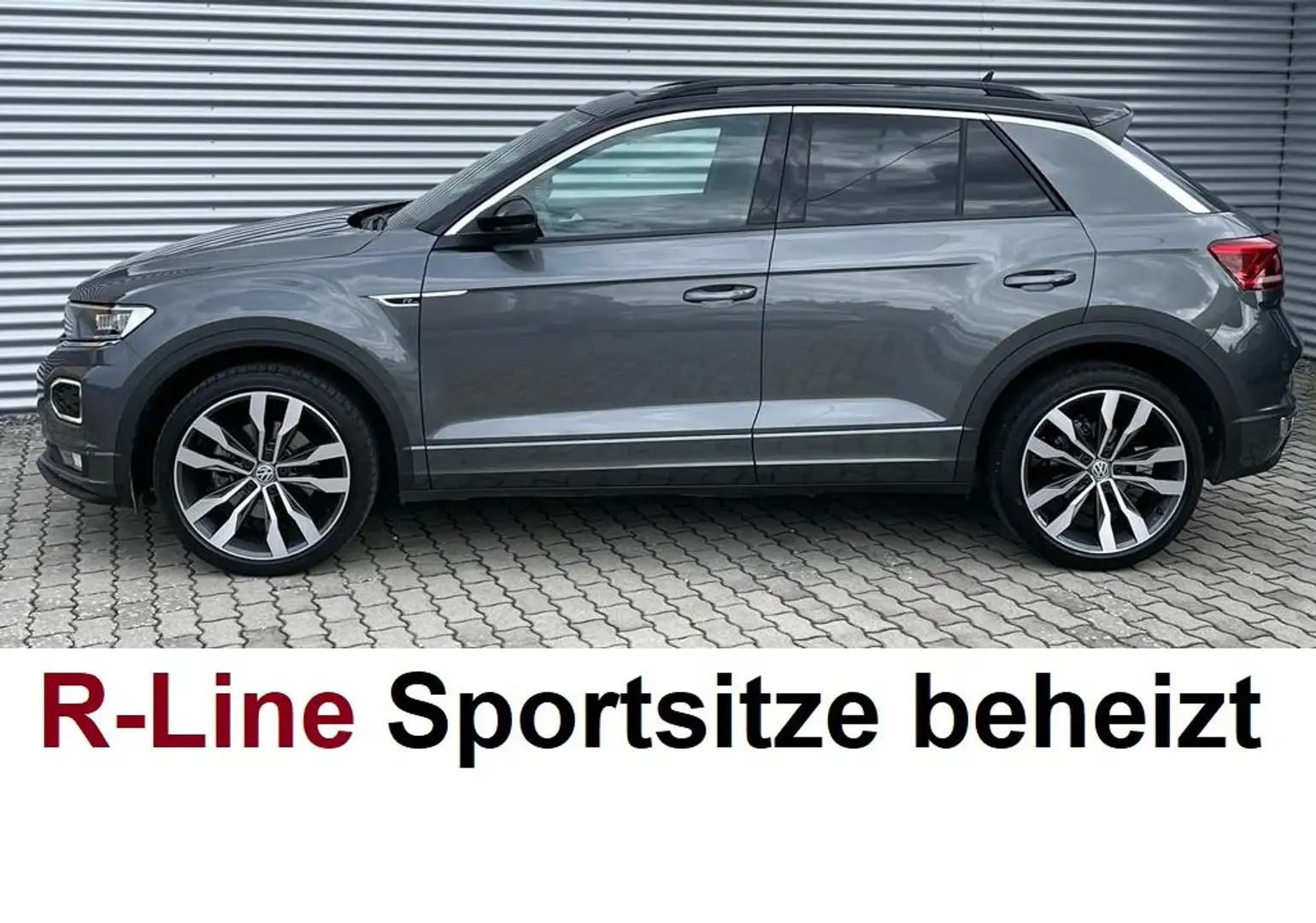 Volkswagen T-Roc TDI R-Line Sportsitz 19"Panorama Virtual Cockpit Grau - 2