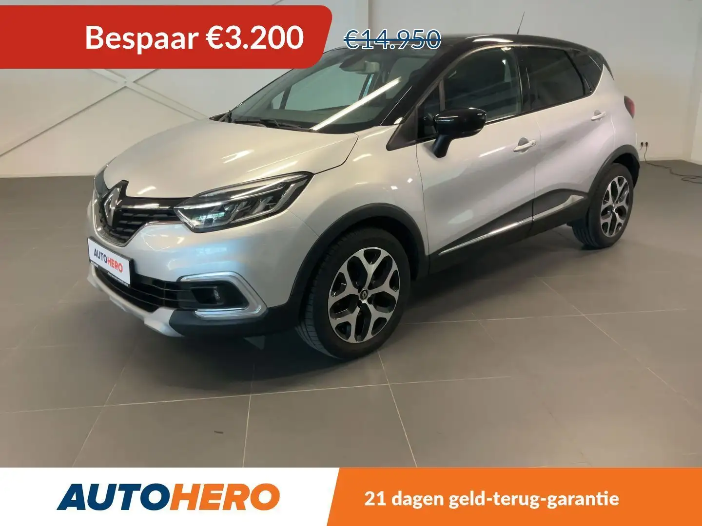 Renault Captur 1.3 TCe Intens Grijs - 1