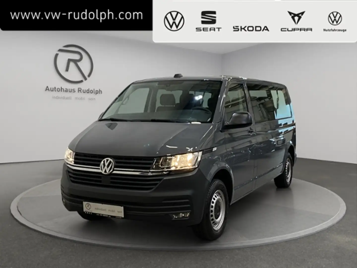 Volkswagen T6.1 Kombi 2.0 TDI LR / 9-Sitzer DAB+ Szary - 2