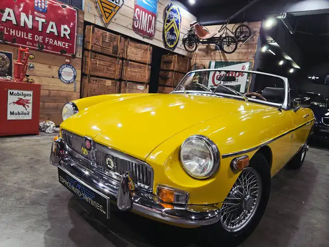 MG MGB BELLE COMME UN RAYON DE SOLEIL