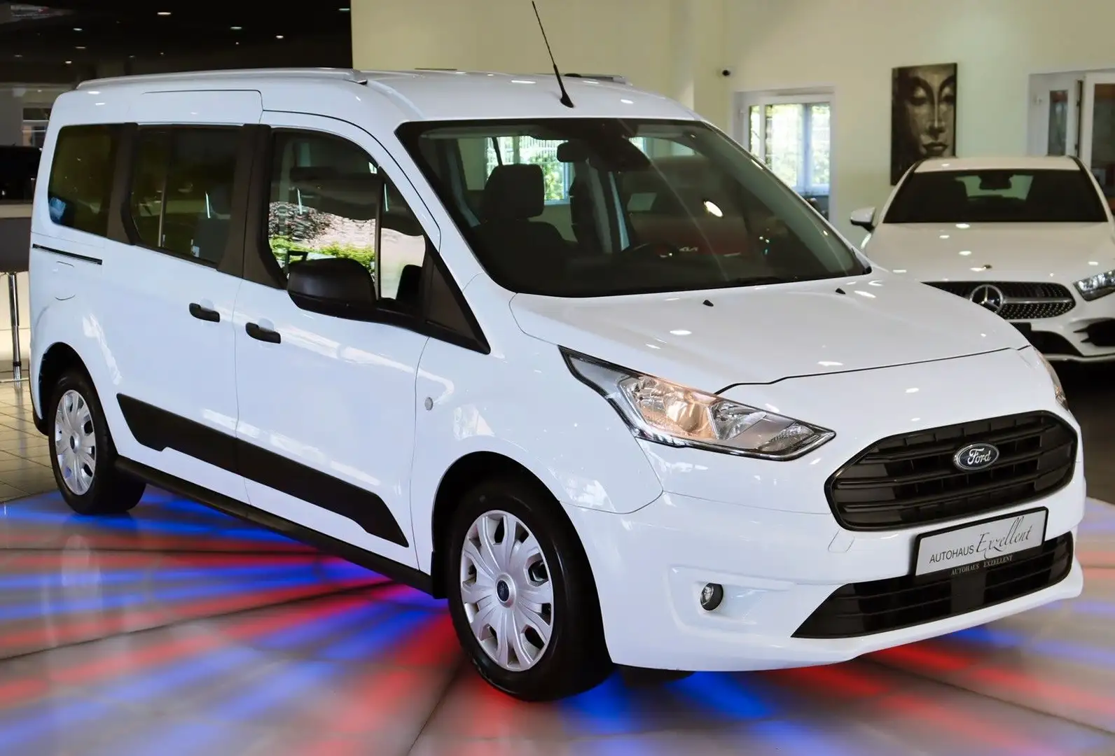 Ford Transit Connect lang Trend*NAVI*KLIMA*KAMERA*SHZ Weiß - 2