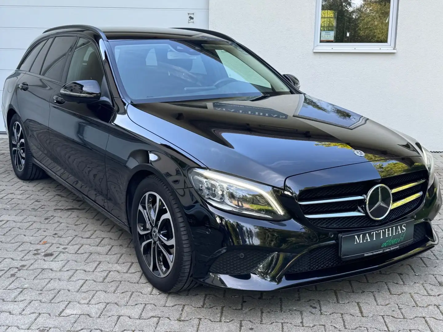 Mercedes-Benz C 300 d T /Night Paket/VollLeder/360/Spur/Abstand Schwarz - 2