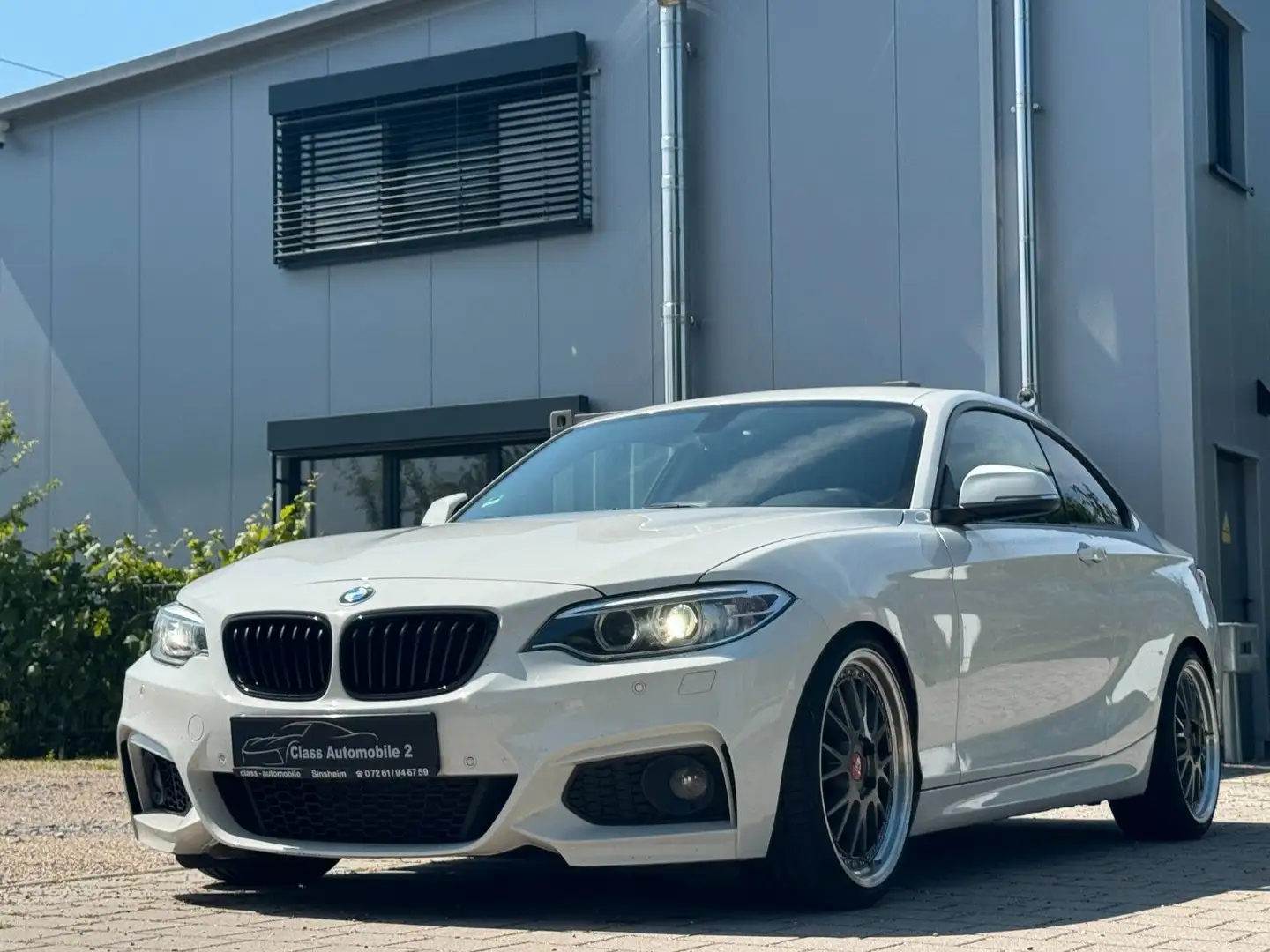 BMW 218 Baureihe 2 Coupe 218 d M Sport Line/MFL/SHZ Bianco - 2