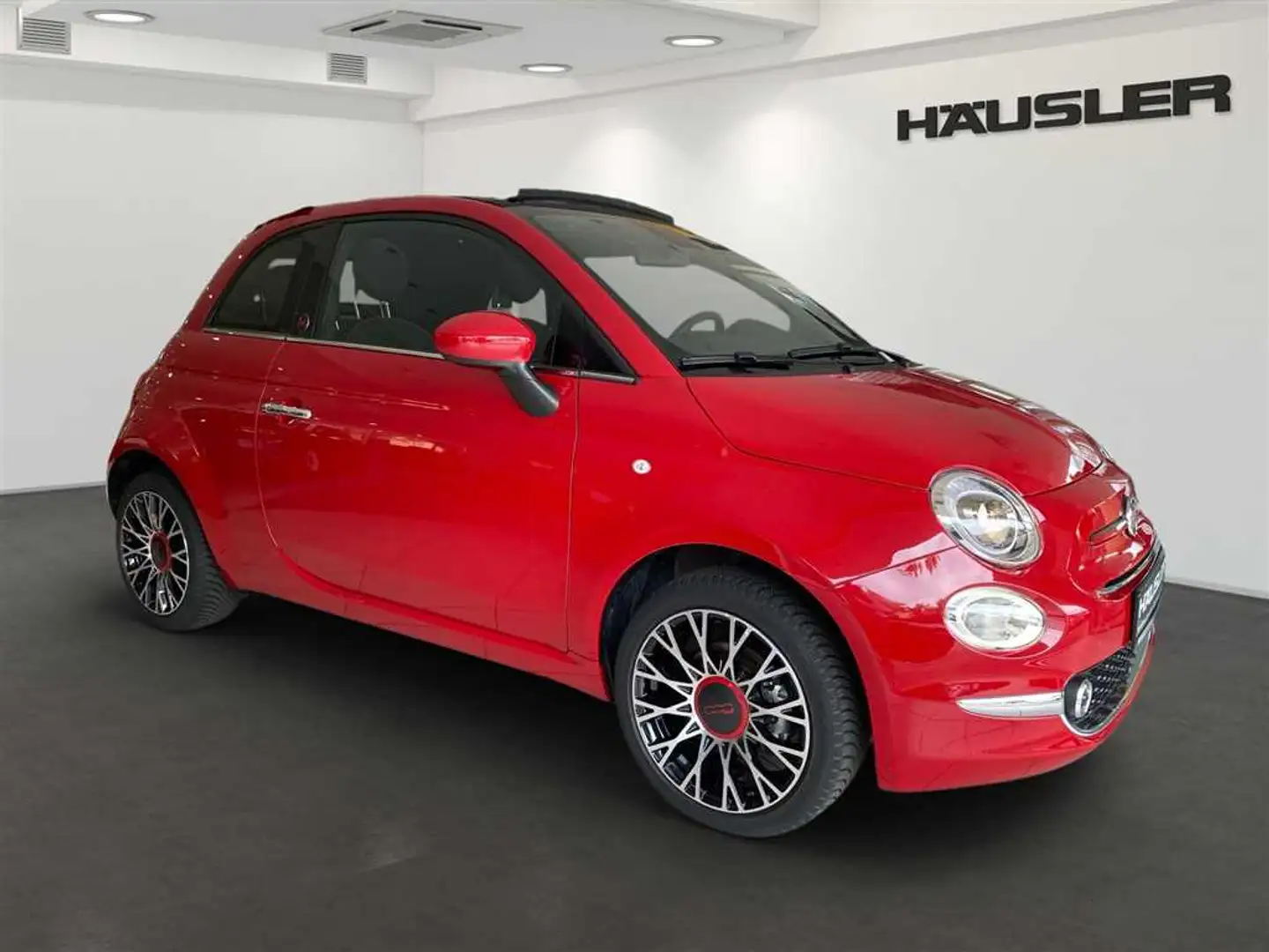 Fiat 500C 1.0 GSE Hybrid mit Navi*PDC*Tempomat Rouge - 2