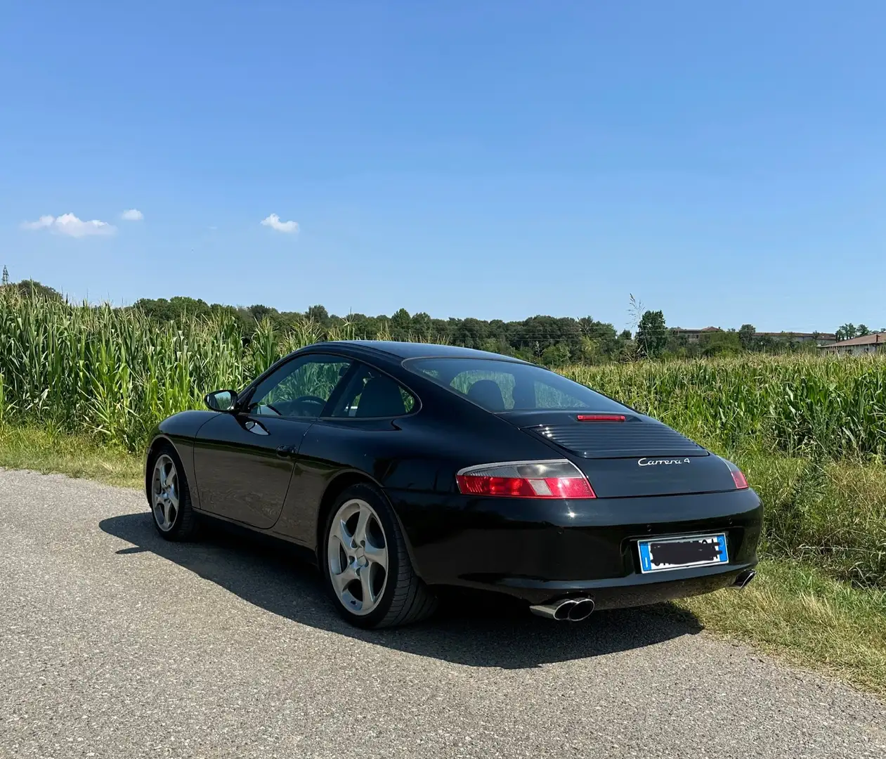 Porsche 911 Coupe 3.6 Carrera 4 ISCRITTA ASI KM REALI 320cv Чёрный - 2