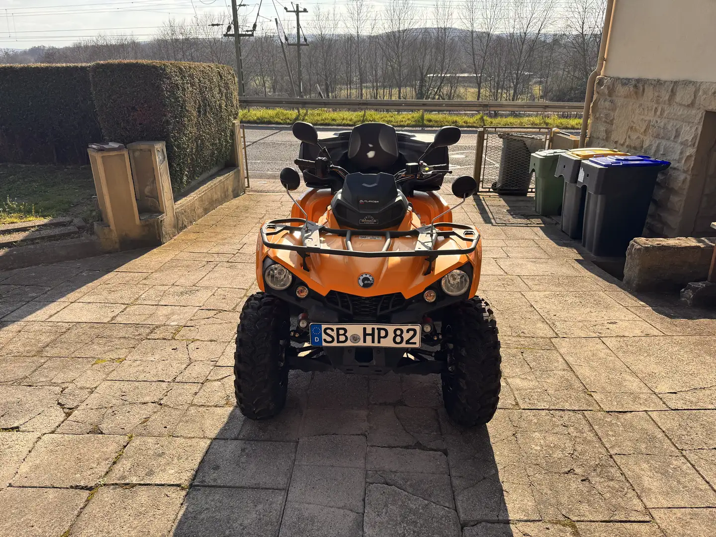 Can-Am Outlander BRP CAN-AM 4x4 Spurverbreit. Anh. Narancs - 2