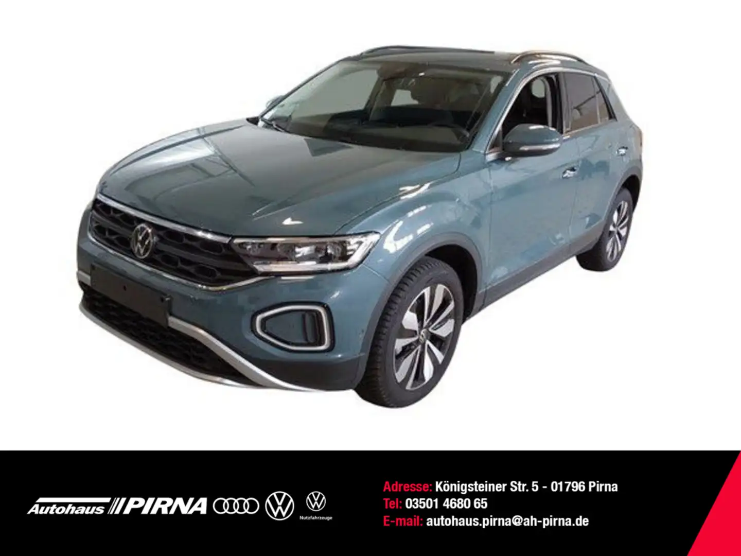 Volkswagen T-Roc 1.5 TSI Move NAVI LED Kamera ACC Blau - 1