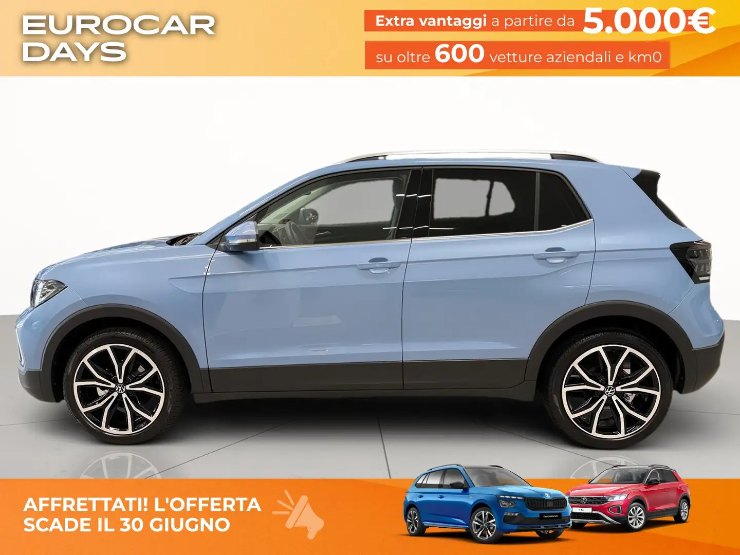 Volkswagen T-Cross 1.0 tsi style 115cv Blu/Azzurro - 2