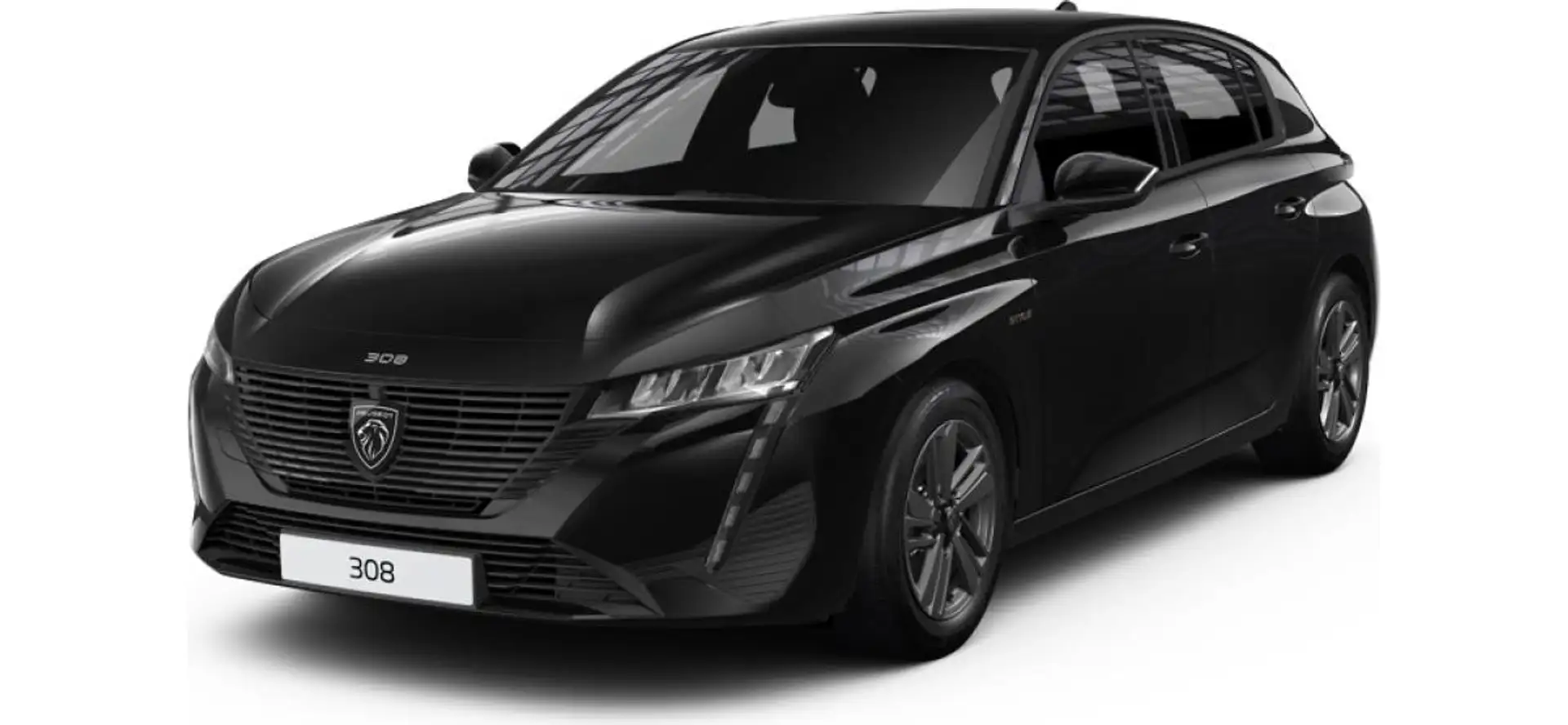 Peugeot 308 STYLE Benzin Mild-Hybrid 145 ❗SOFORT VERFÜGBAR, AU Schwarz - 2
