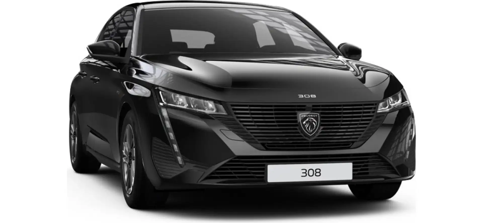 Peugeot 308 STYLE Benzin Mild-Hybrid 145 ❗SOFORT VERFÜGBAR, AU Schwarz - 1