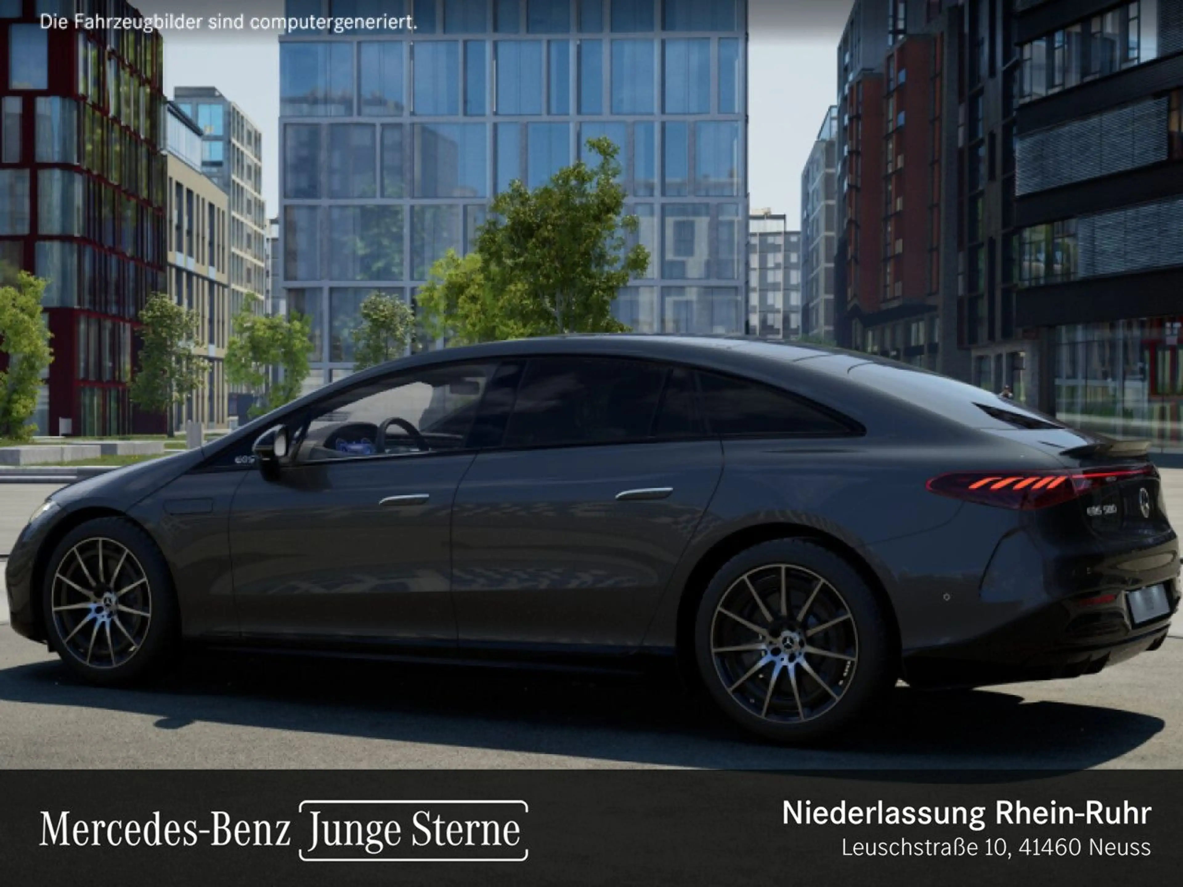 Mercedes-Benz EQS 580 4Matic AMG Fahrass Airmat Pano Burmester — photo 15