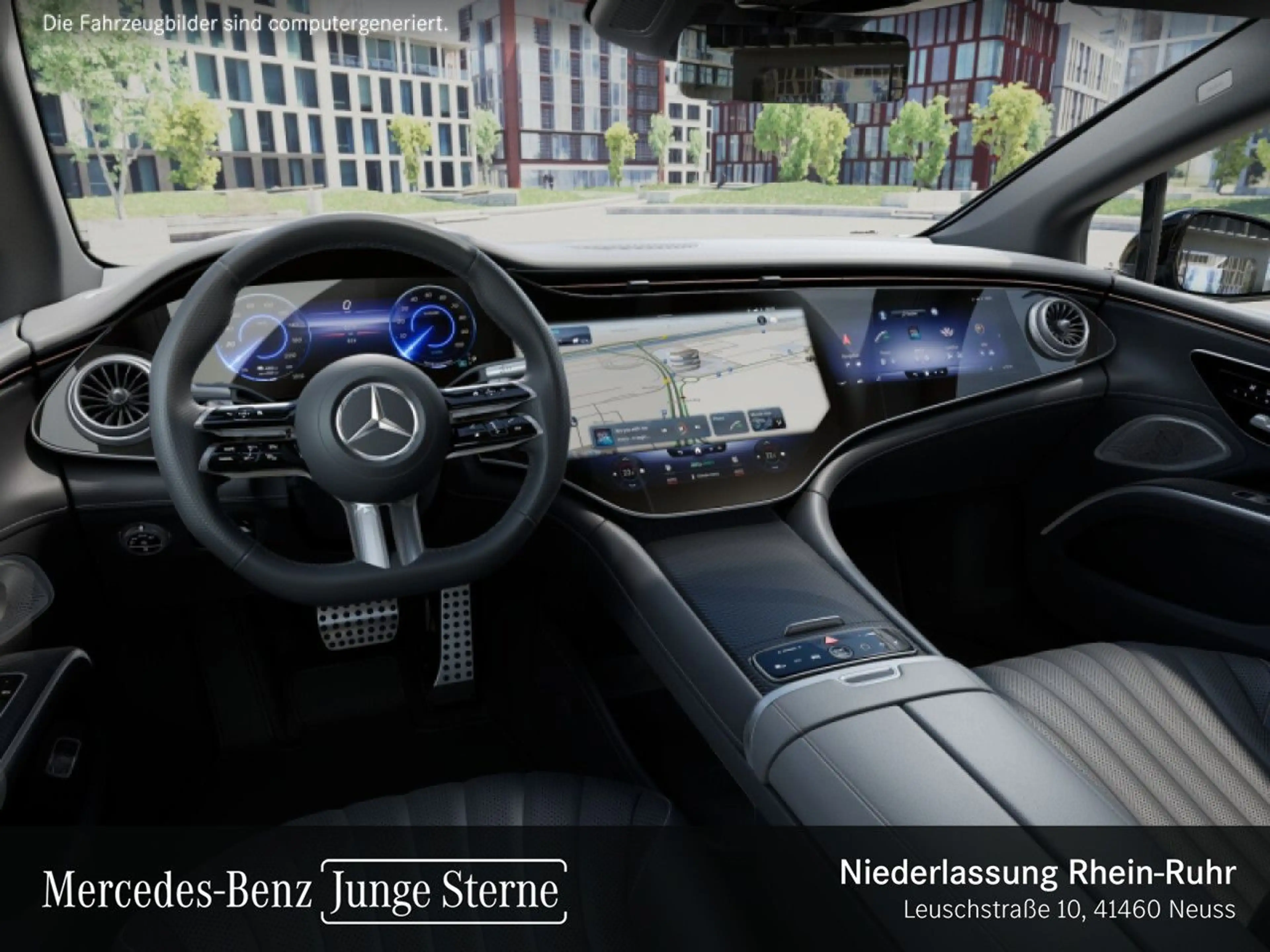 Mercedes-Benz EQS 580 4Matic AMG Fahrass Airmat Pano Burmester — photo 10