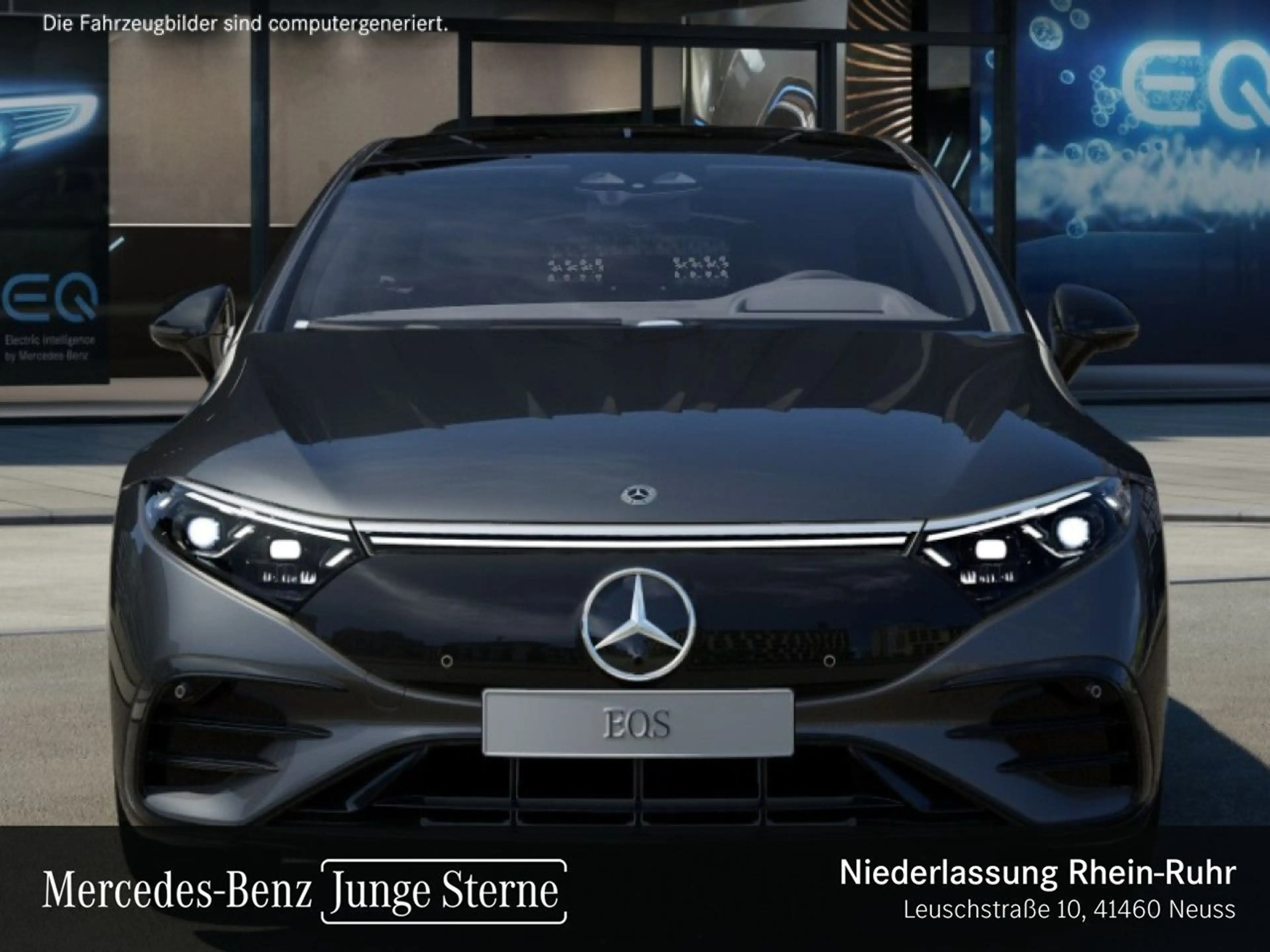 Mercedes-Benz EQS 580 4Matic AMG Fahrass Airmat Pano Burmester — photo 8