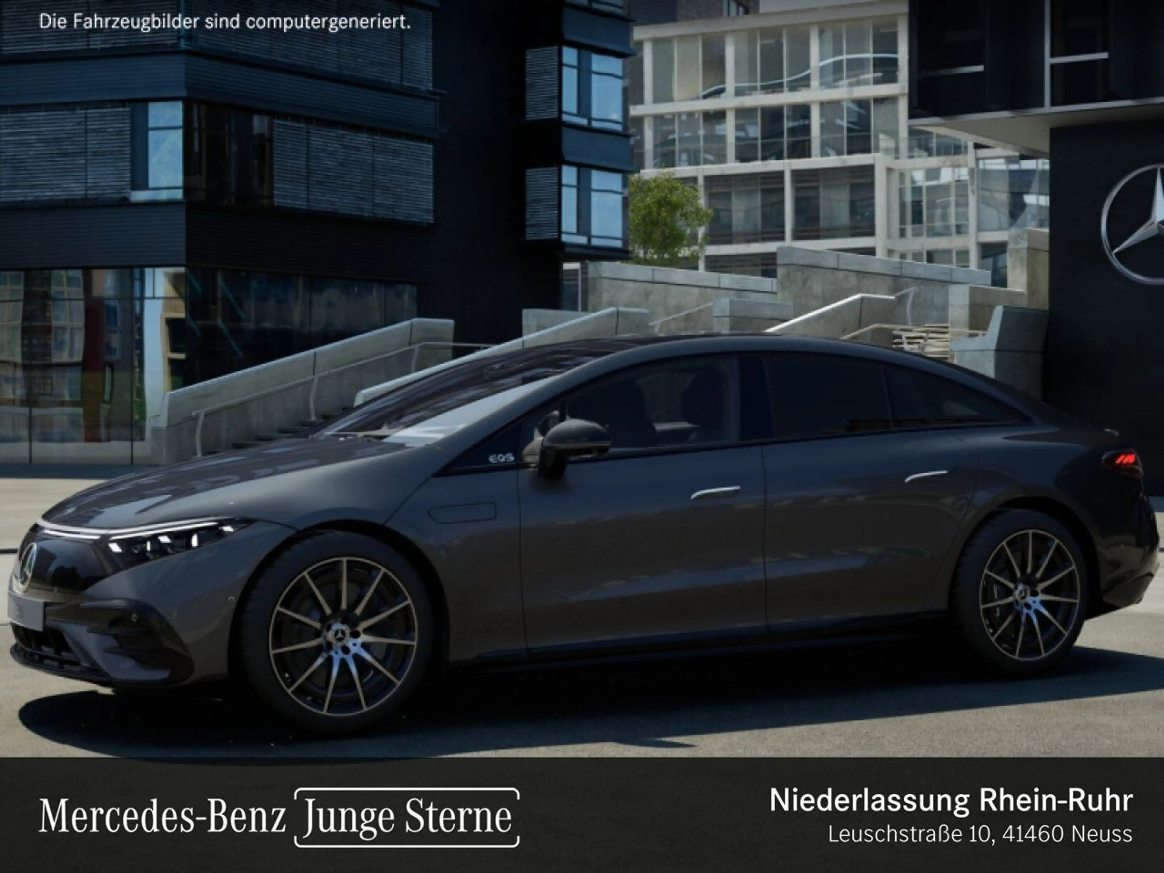 Mercedes-Benz EQS 580 4Matic AMG Fahrass Airmat Pano Burmester — photo 3