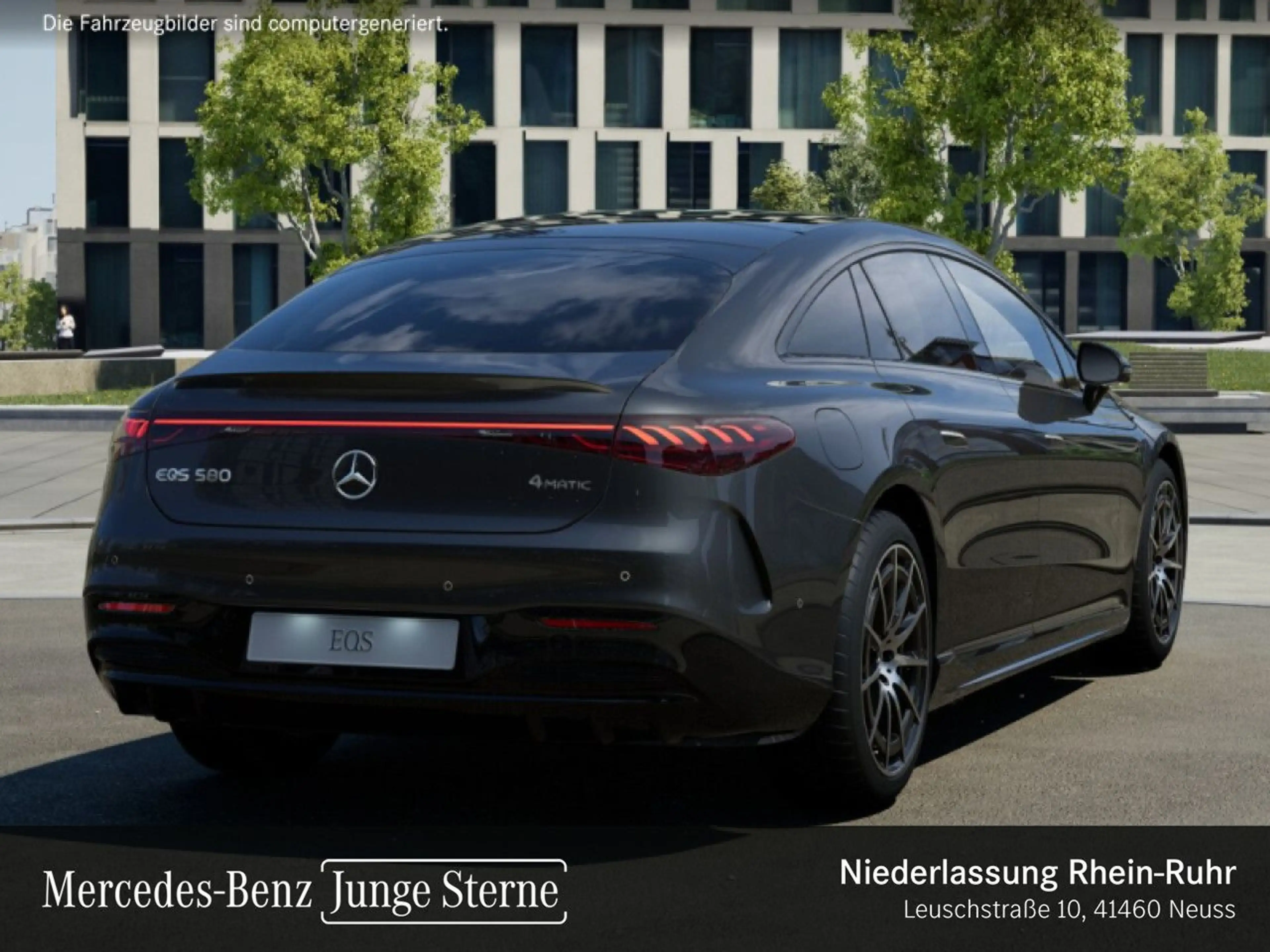 Mercedes-Benz EQS 580 4Matic AMG Fahrass Airmat Pano Burmester — photo 5