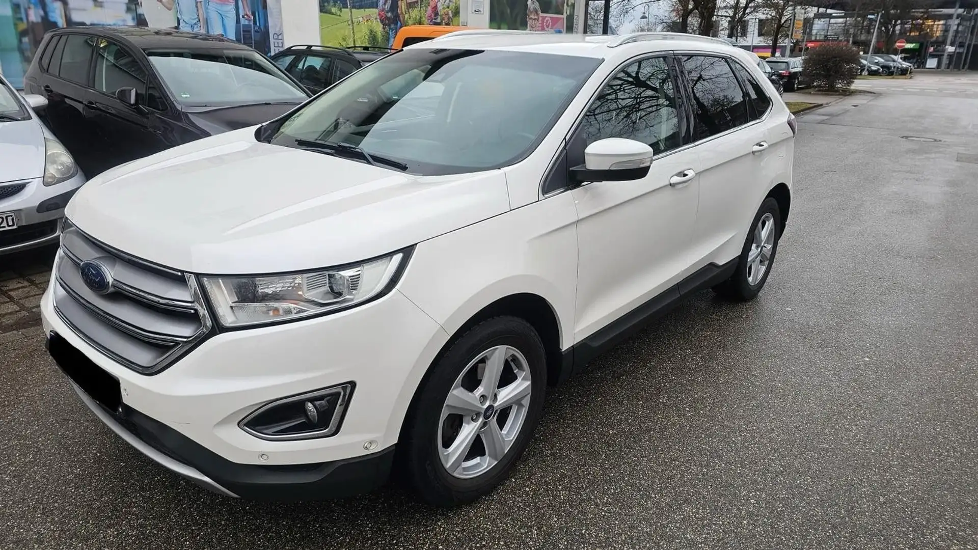 Ford Edge Titanium 4x4*VOLL*KLIMA*AUTO*NAVI*AHK* Weiß - 1