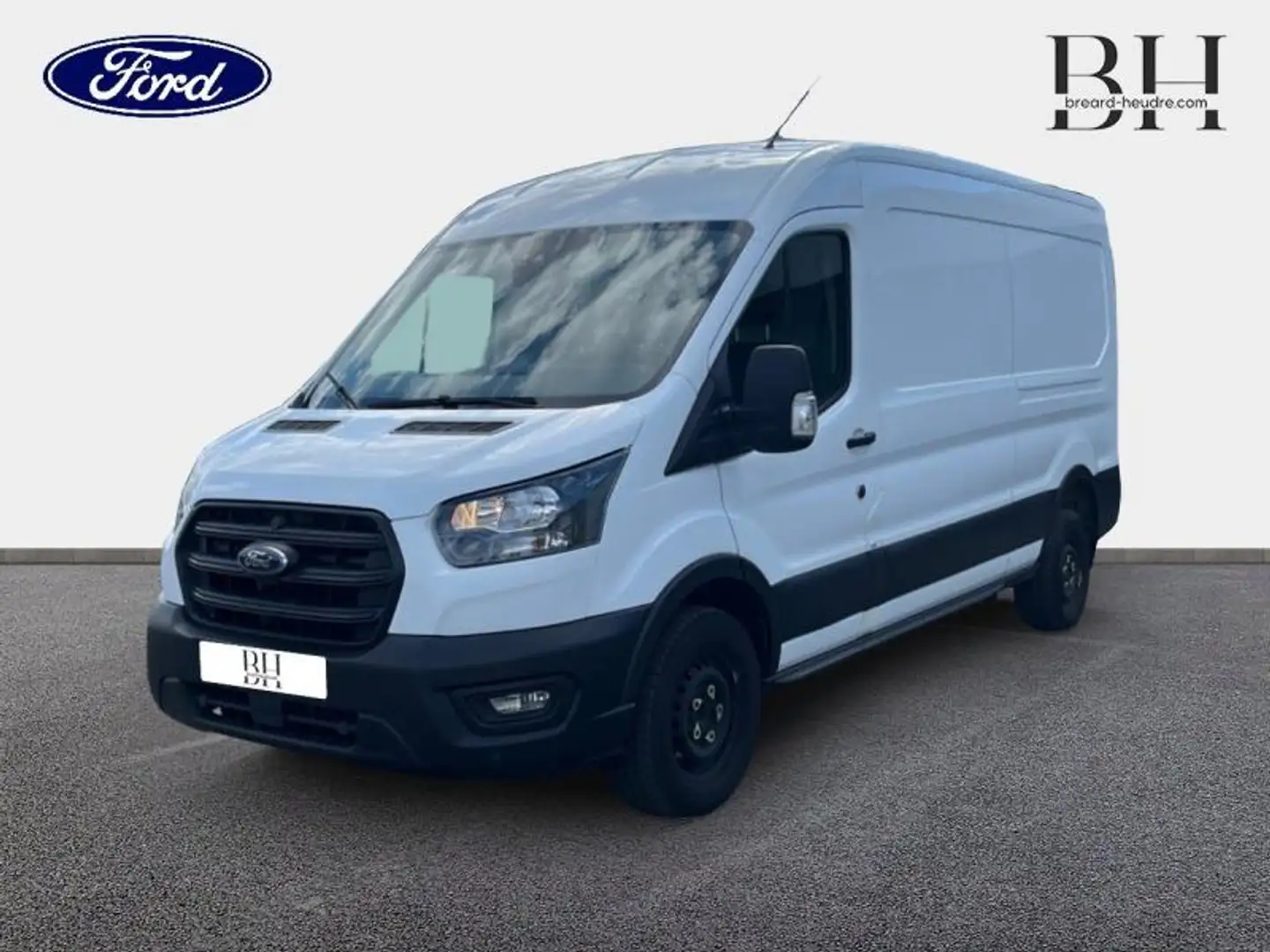 Ford Transit T350 L3H2 2.0 EcoBlue 170ch S\u0026S Trend Business Blanc - 1