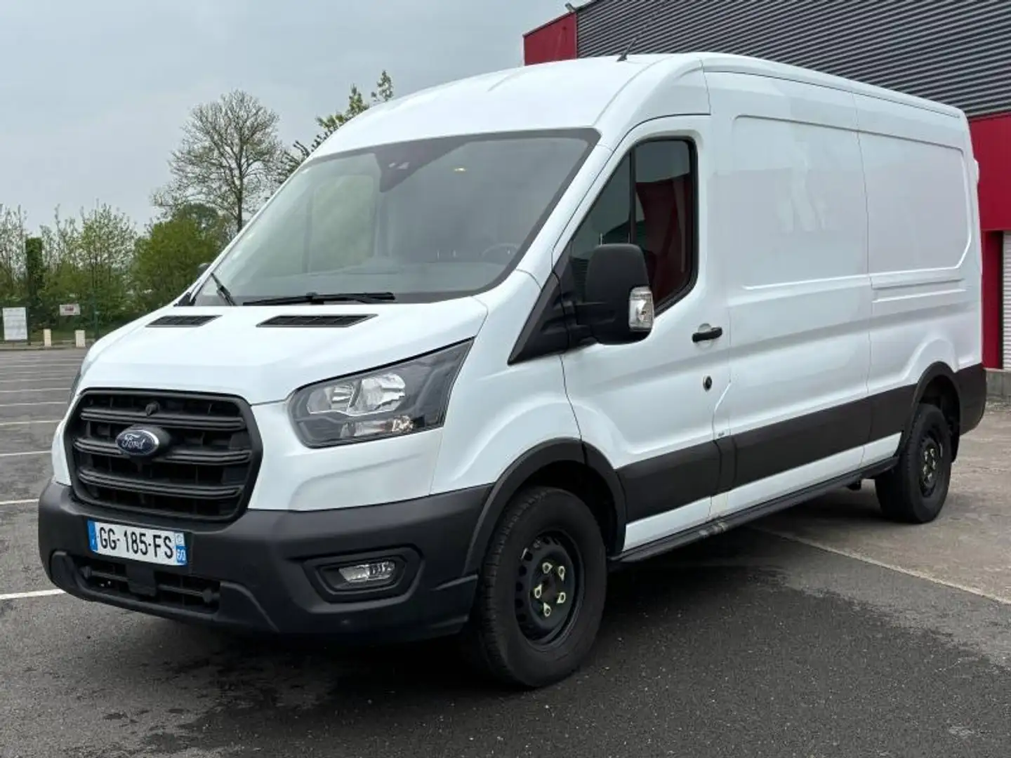 Ford Transit T350 L3H2 2.0 EcoBlue 170ch S\u0026S Trend Busines Blanc - 1
