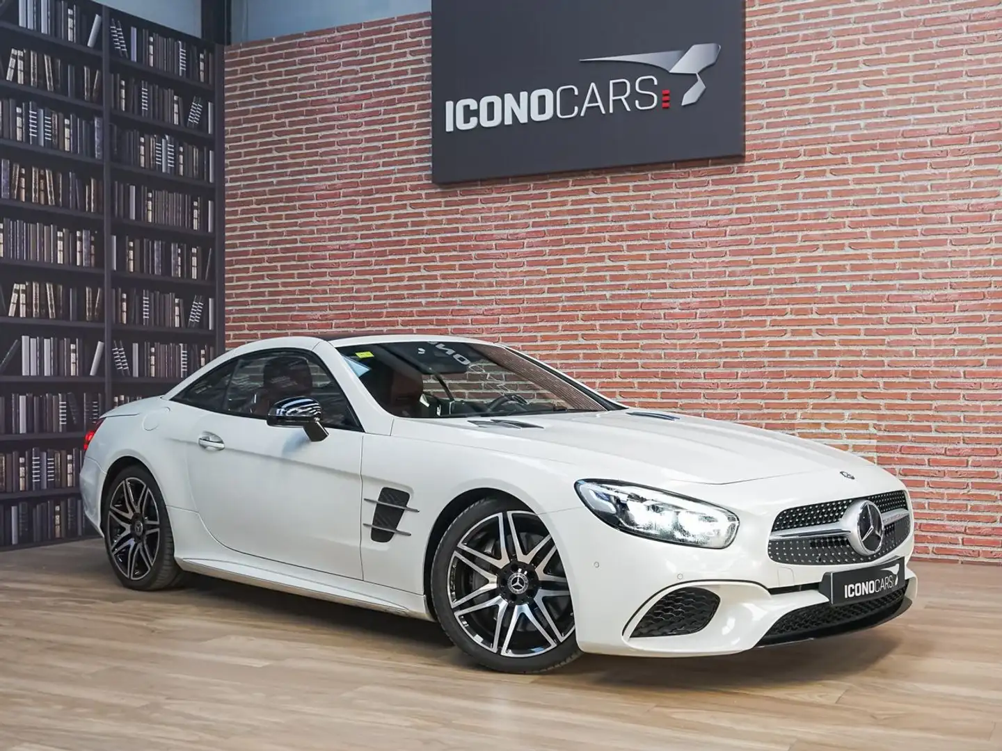 Mercedes-Benz SL 500 Aut. Blanc - 2