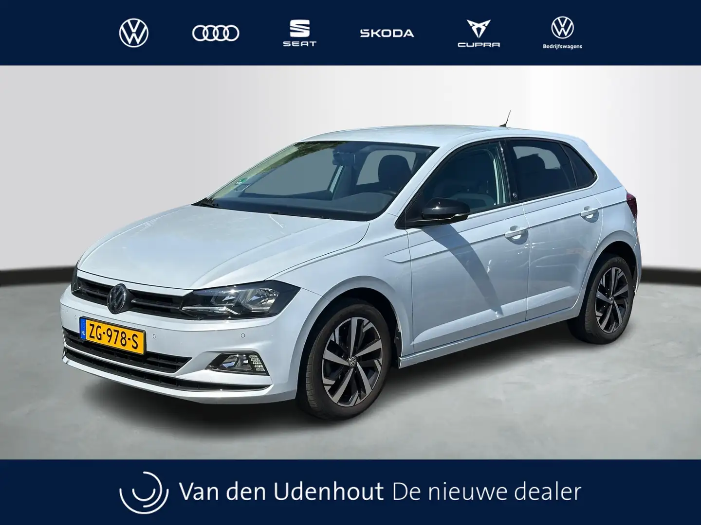 Volkswagen Polo 1.0 TSI 95pk Beats Navigatie Wit - 1