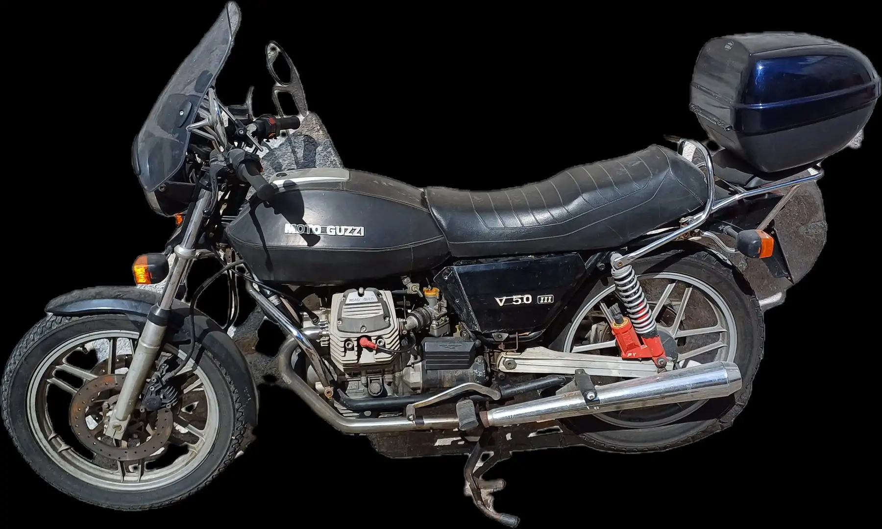 Moto Guzzi V 50 Black - 2