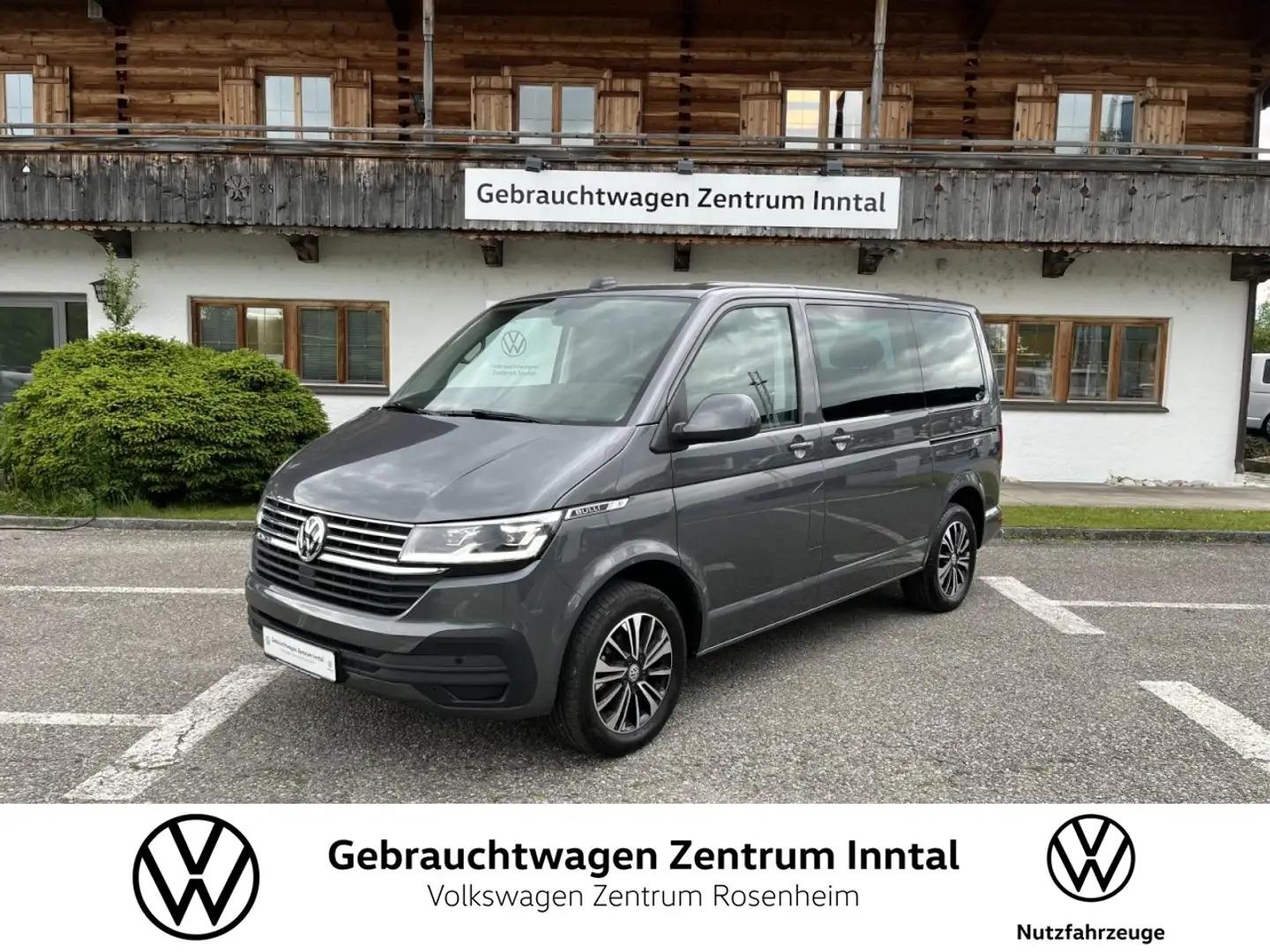 Volkswagen T6 Caravelle .1 2,0 TDI DSG Comfortline (AHK+LED+PDC+Standh.) Grau - 1