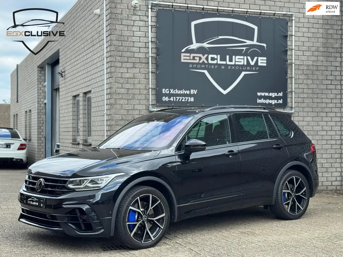 Volkswagen Tiguan 2.0 TSI R 75 Edition 4Motion AKRAPOVIC | ACC | LAN Zwart - 1