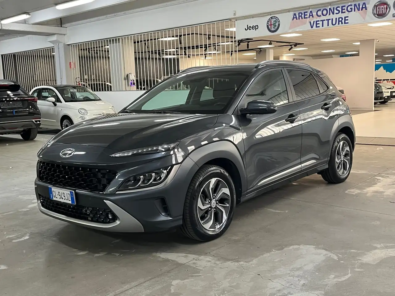 Hyundai Kona I 2021 Kona 1.6 gdi hev Xline 2wd 141cv dct, миниатюра 9