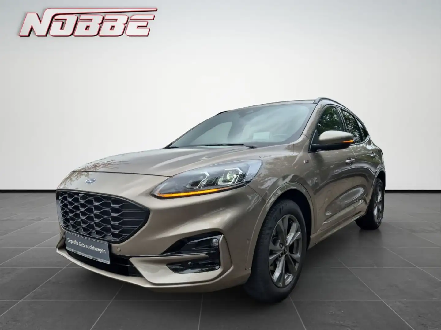 Ford Kuga 2.0 EcoBlue Hybrid ST-LINE X *Allwetter+AHK* Silber - 1