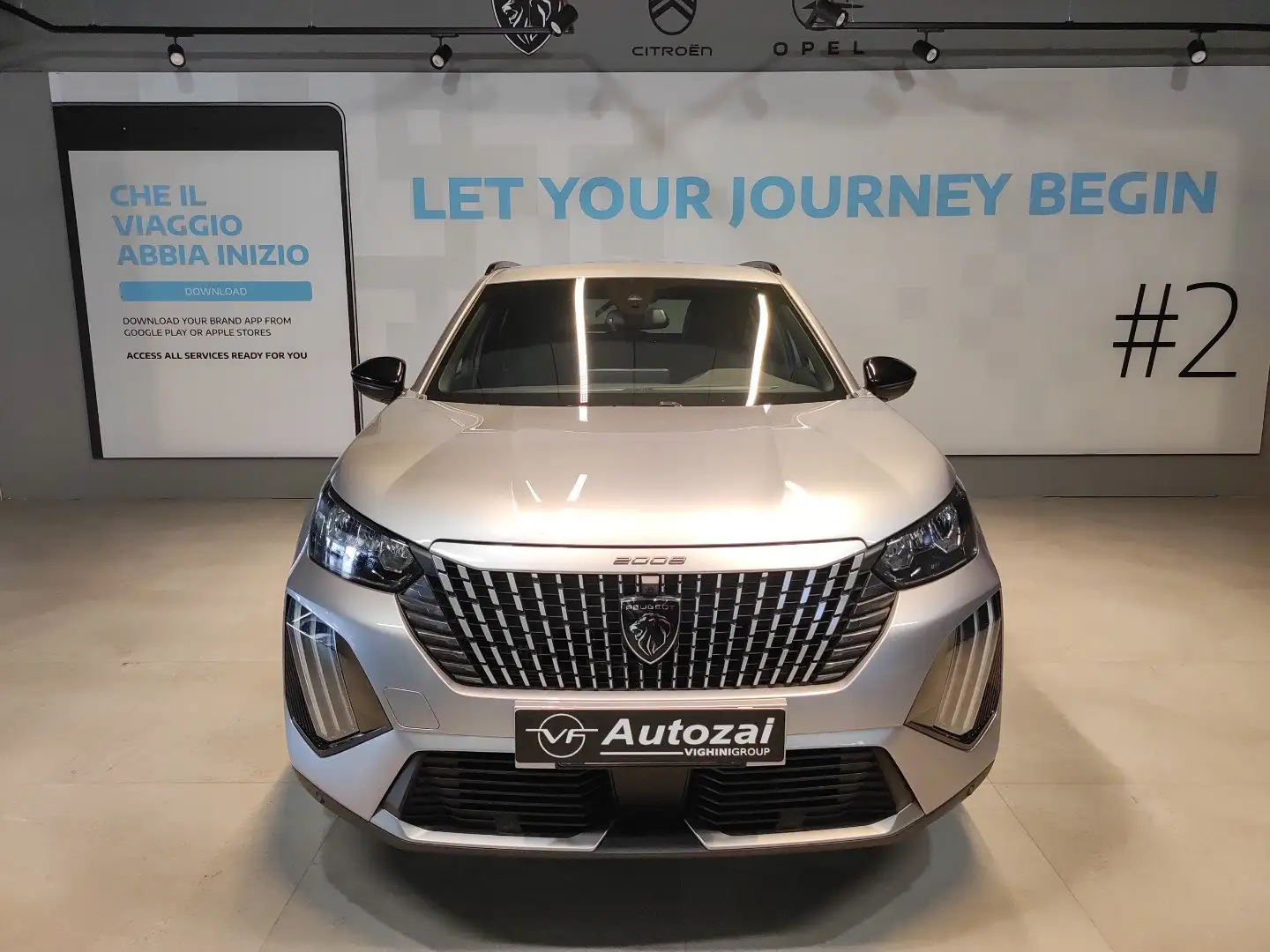 Peugeot 2008 2008 PureTech 130 S&S EAT8 Allure Grigio - 2