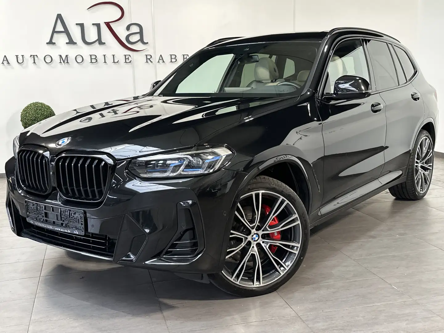 BMW X3 xDrive30d M-Sport NAV+LASER+HEADUP+PANO+360° Noir - 2