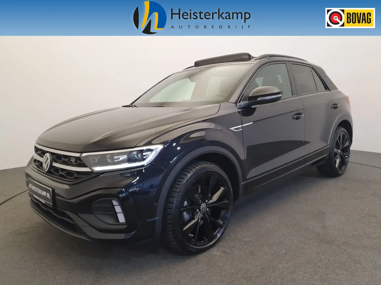 Volkswagen T-Roc 1.5 TSI 150pk DSG/AUT R-Line Panoramadak, Camera, Noir - 1