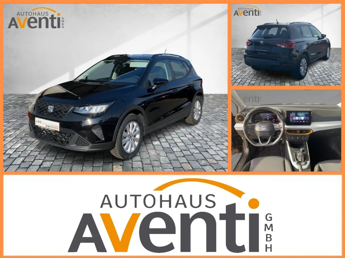 SEAT Arona Style *Lane Assist*LED*W-Paket*Apple*Navi Černá - 1