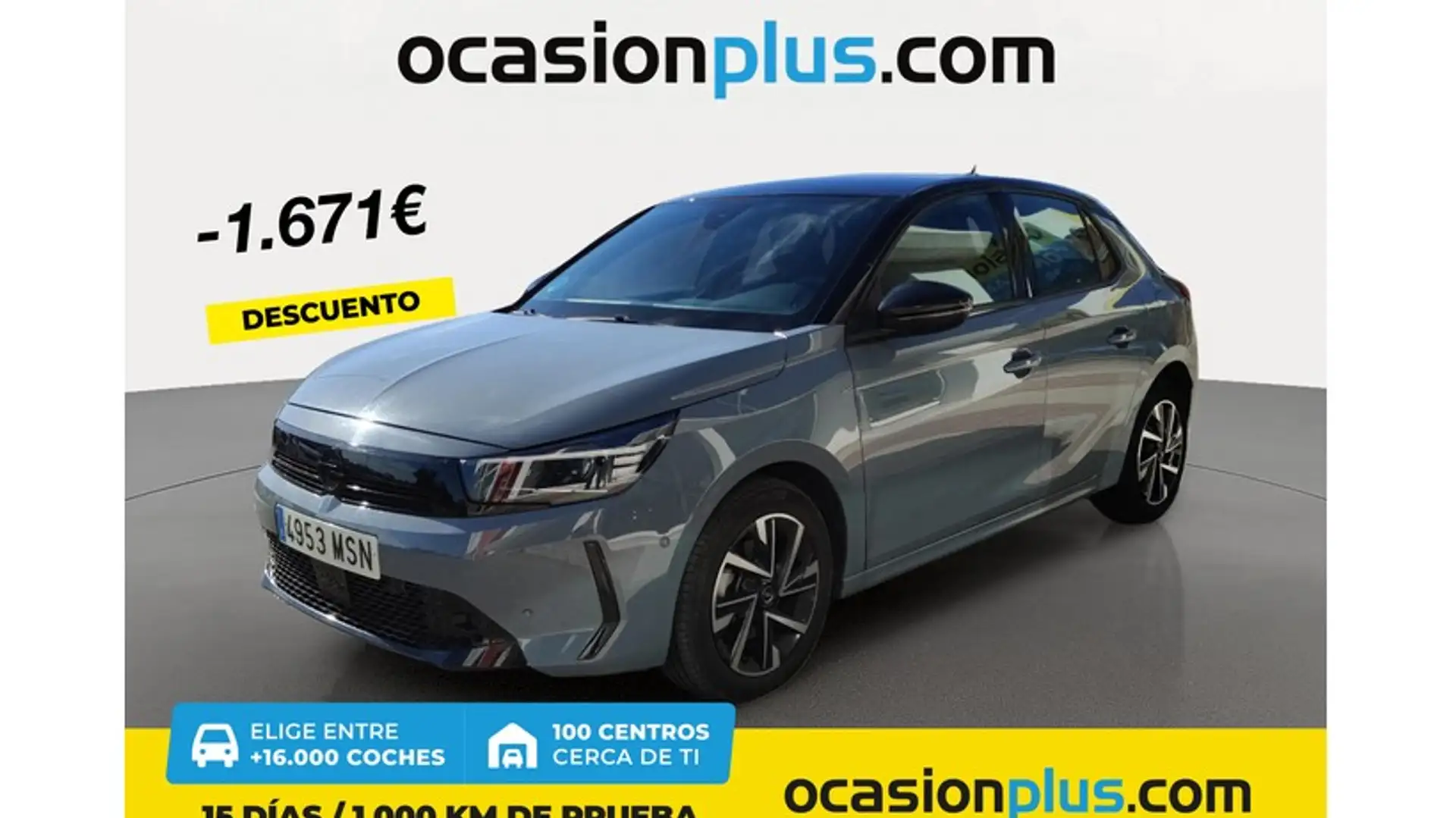 Opel Corsa 1.2T XHL S/S GS 100 Gris - 1