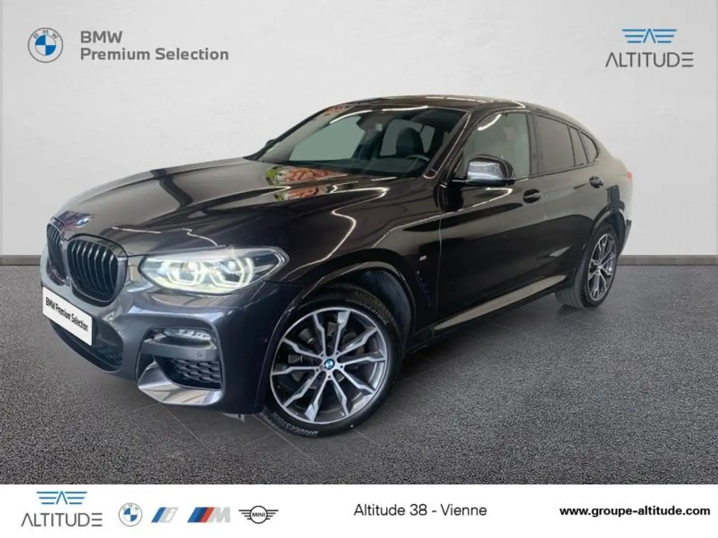 BMW X4 xDrive20d 190ch M Sport X Euro6d-T 131g Noir - 1
