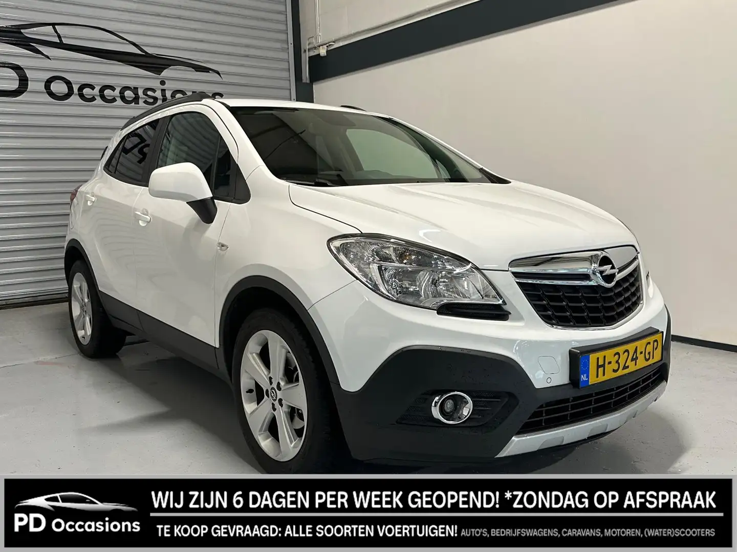 Opel Mokka 1.4 T Cosmo 4x4|Camera|Park|Stoelverw.|Stuurverw.| Wit - 1