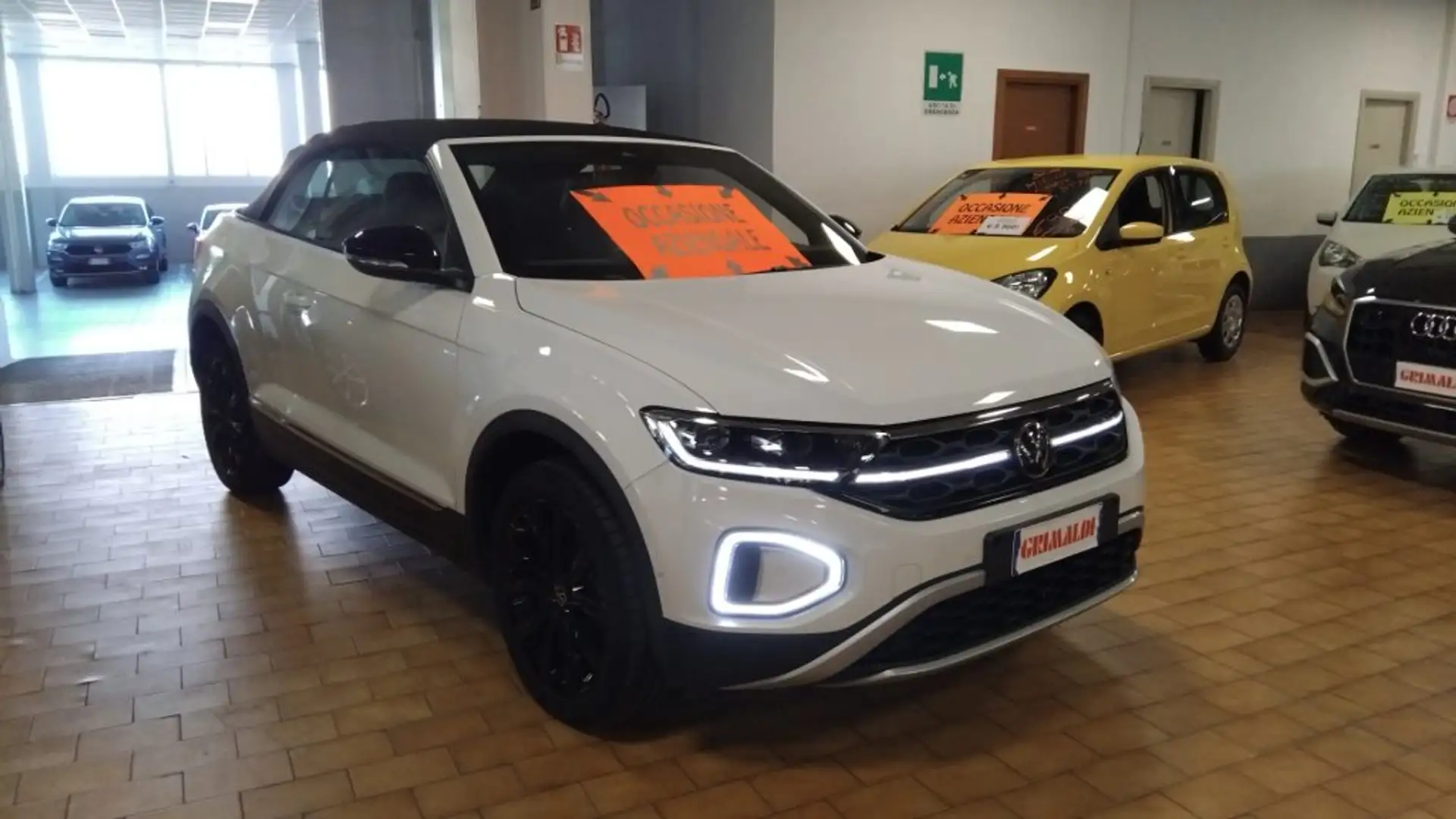 Volkswagen T-Roc Cabriolet 1.0 TSI Style MATRIX VIDEO Grigio - 2